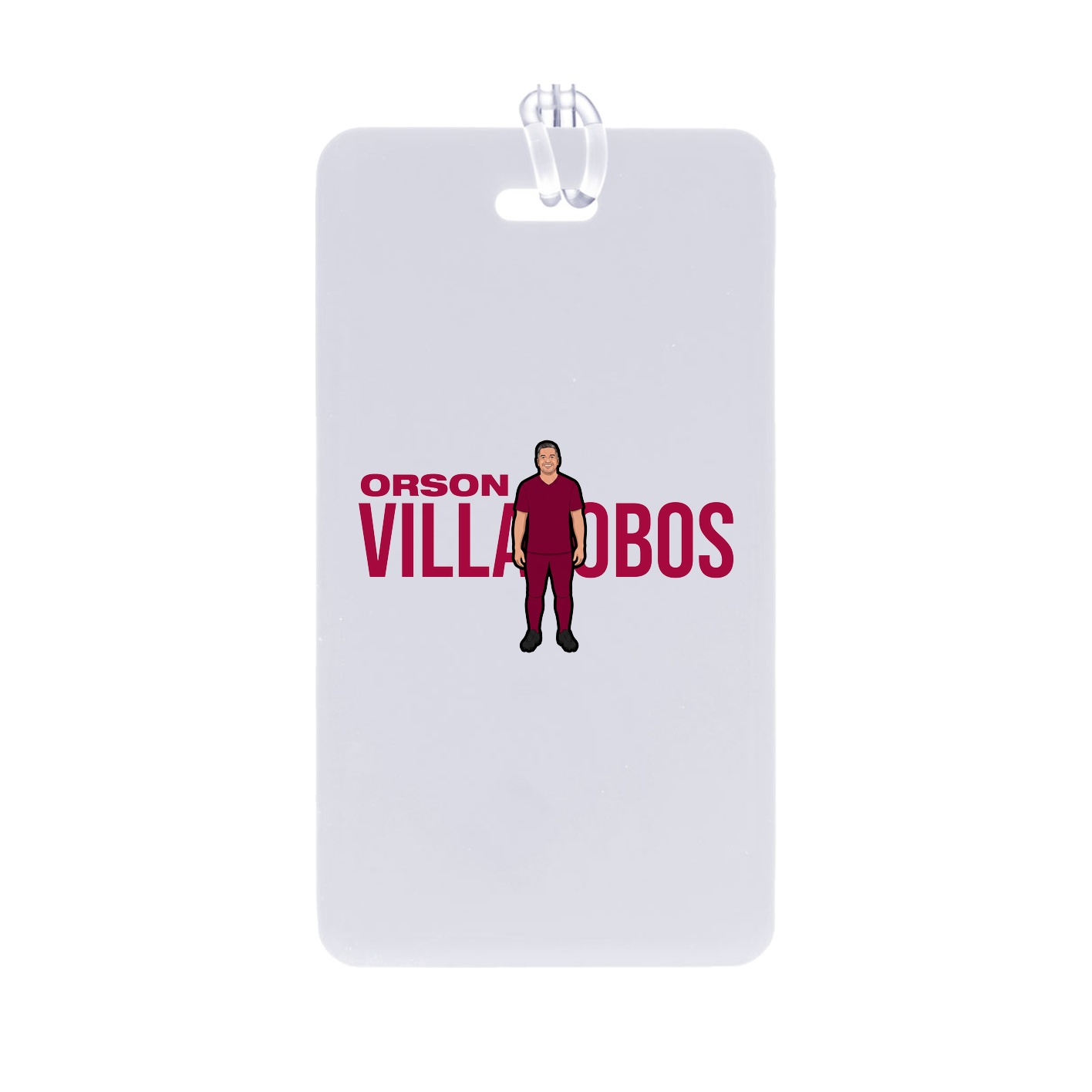 Bag Tag — Player Name in Classic