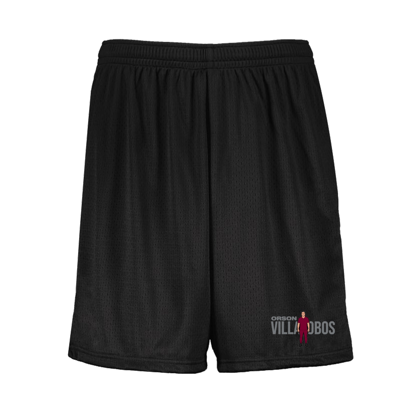 Shorts — Player Name in Black