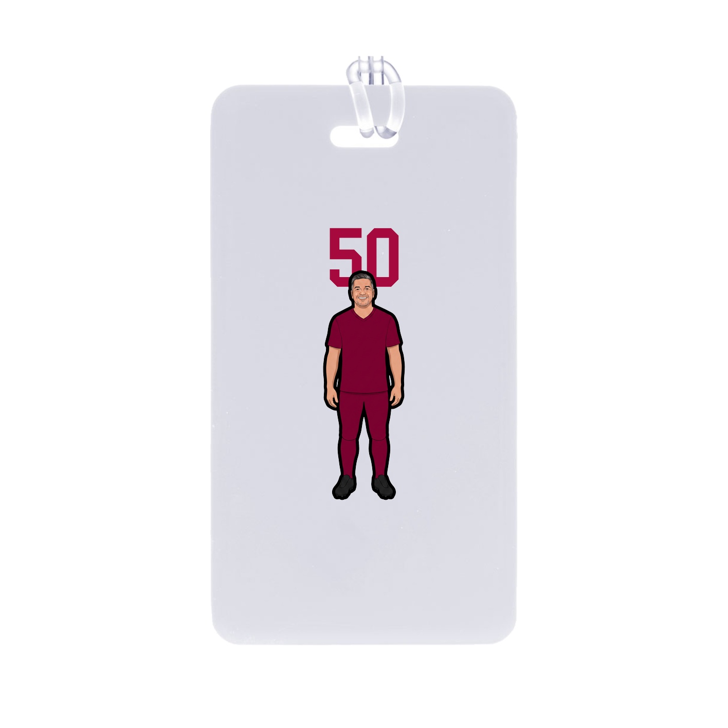 Bag Tag — Number Top in Classic
