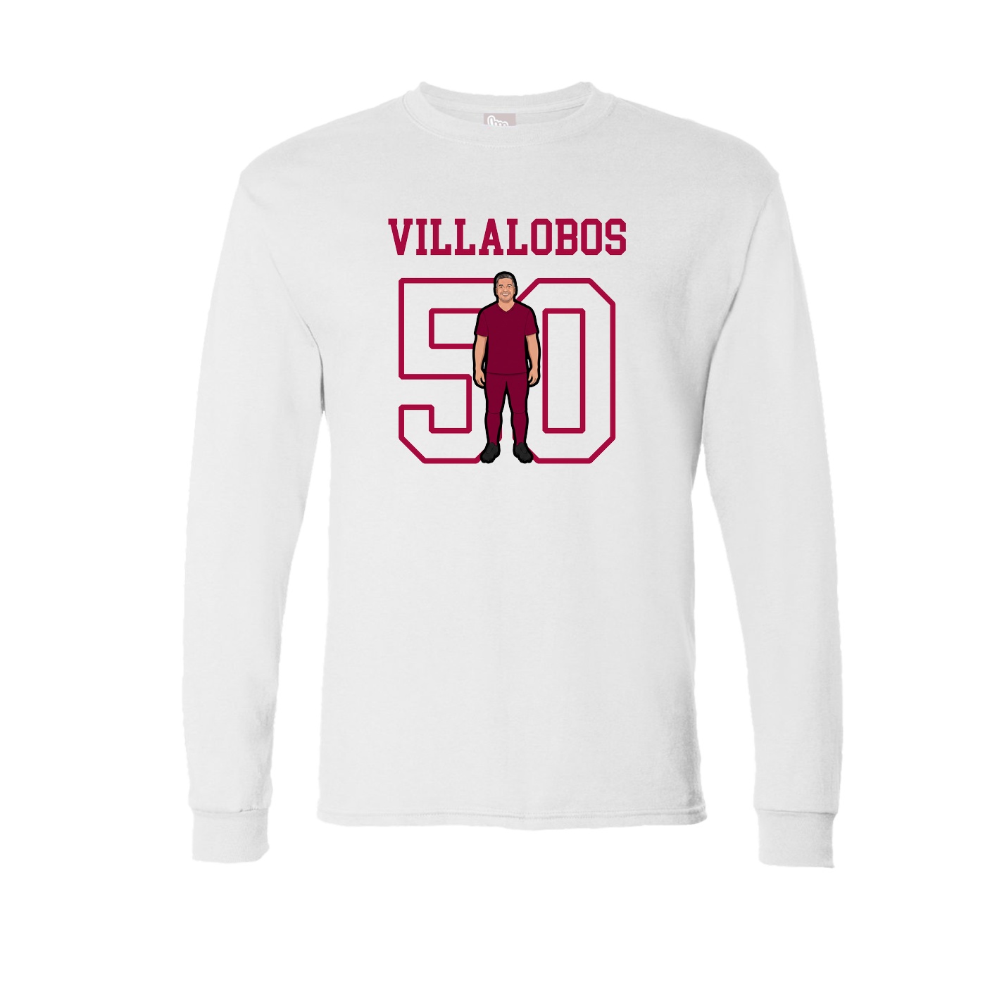 Long Sleeve Tee — Shirsey in White