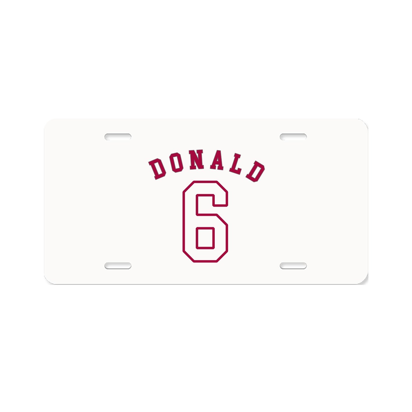 License Plate — Shirsey Arch in Classic