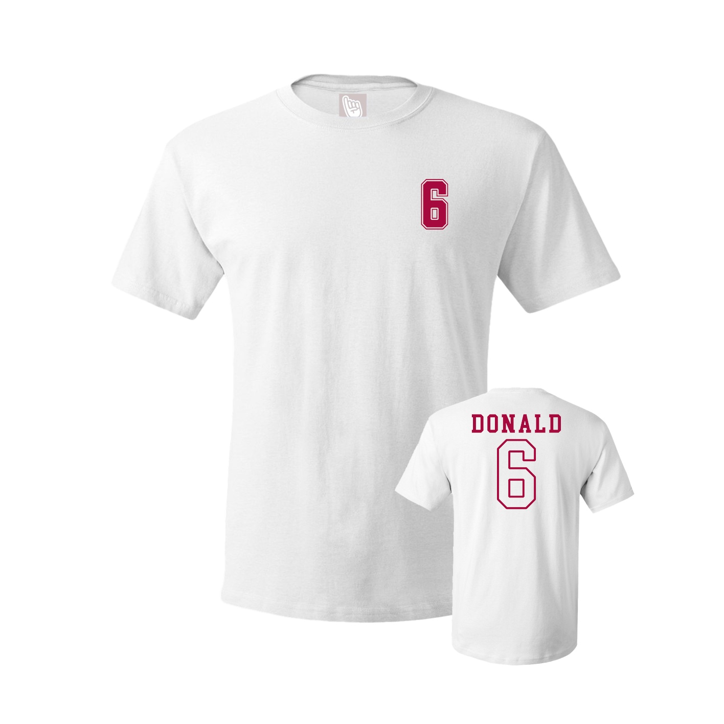 Tee — Chest Back in White