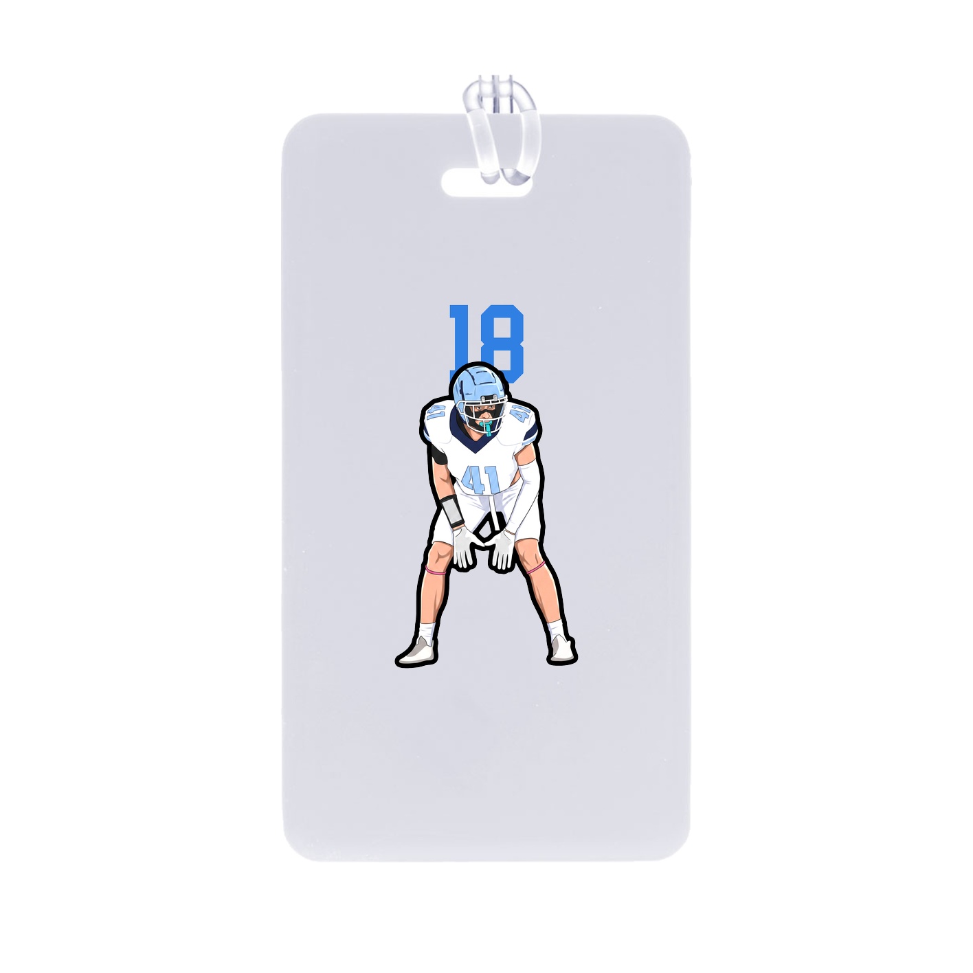 Bag Tag — Number Top in Classic