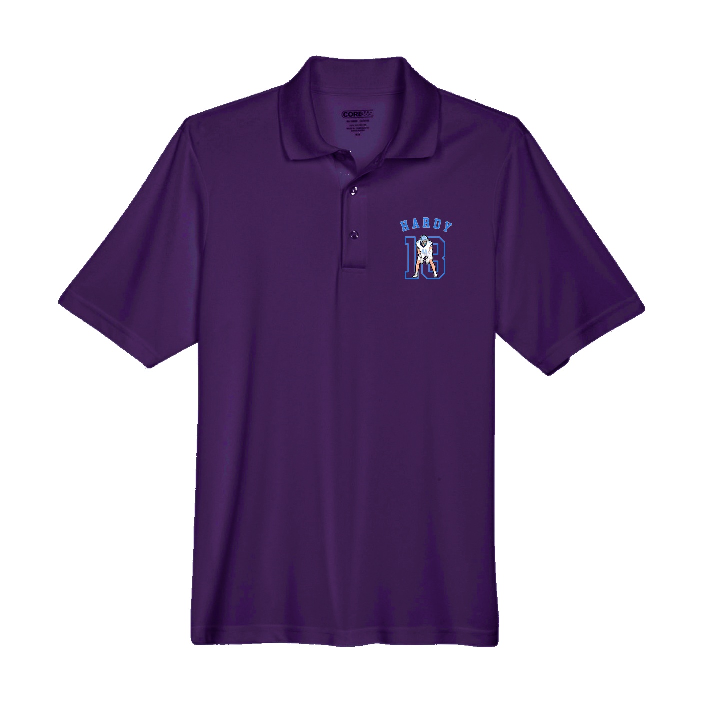 Performance Polo — Shirsey Arch in Purple