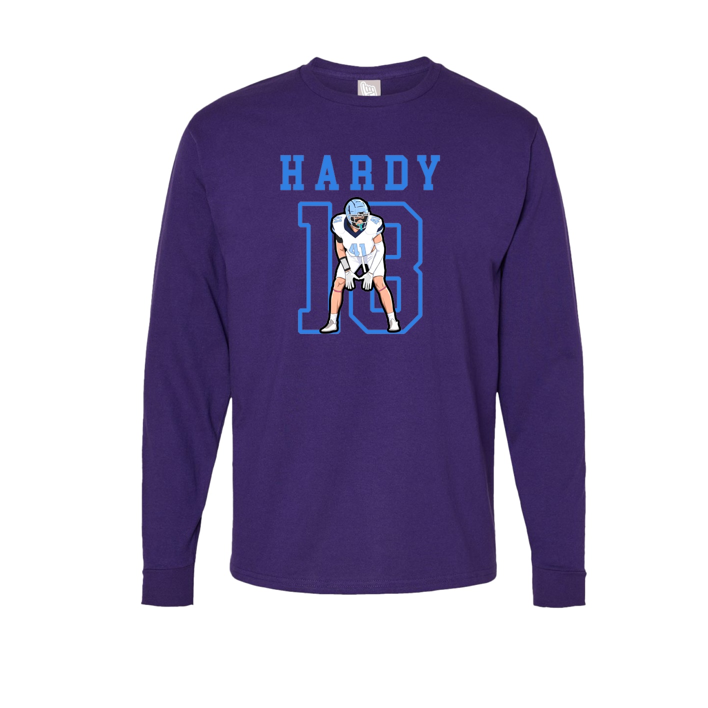 Long Sleeve Tee — Shirsey in Purple