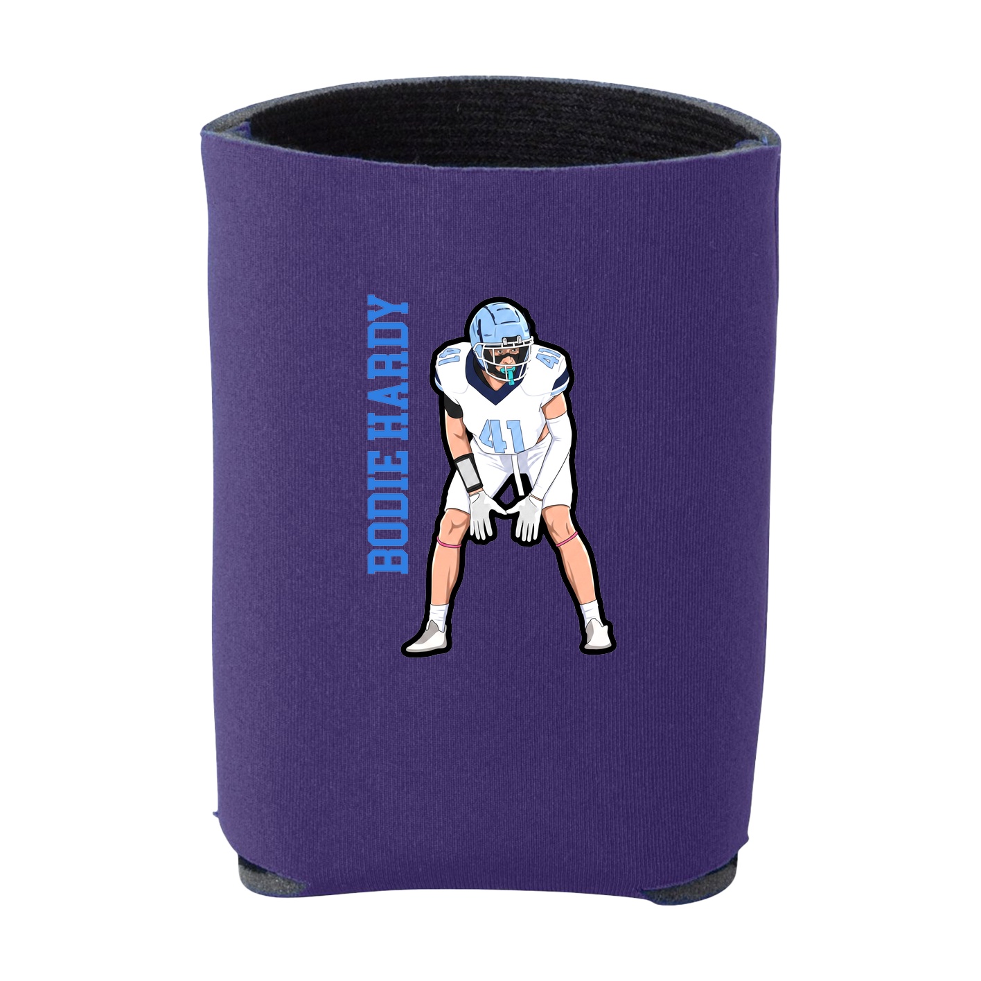 Can Holder — Name Vertical in Purple