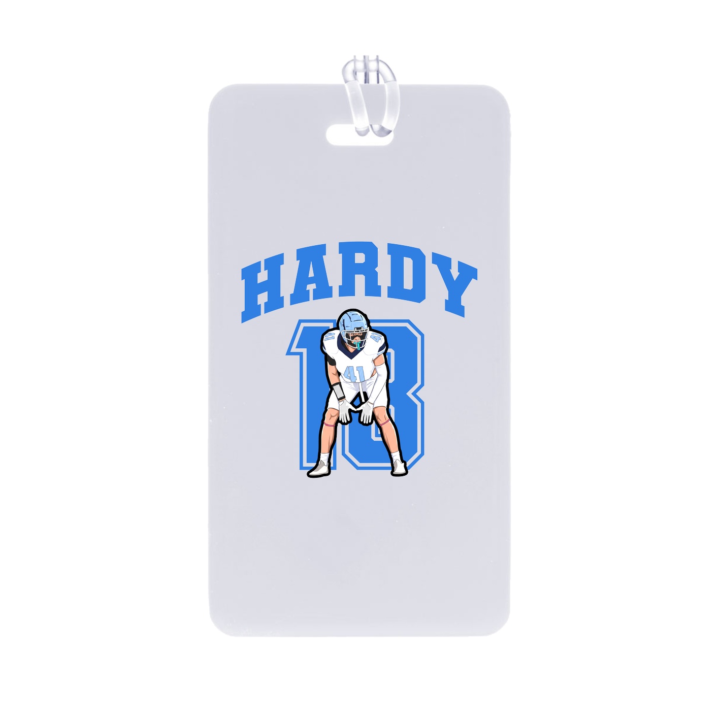 Bag Tag — Number in Classic