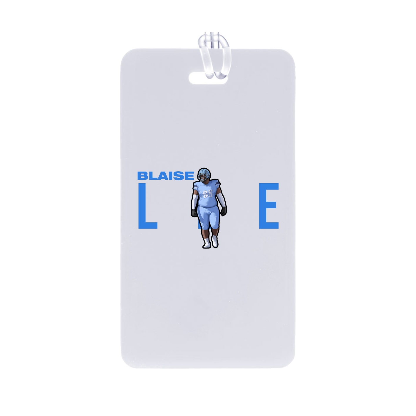 Bag Tag — Player Name in Classic