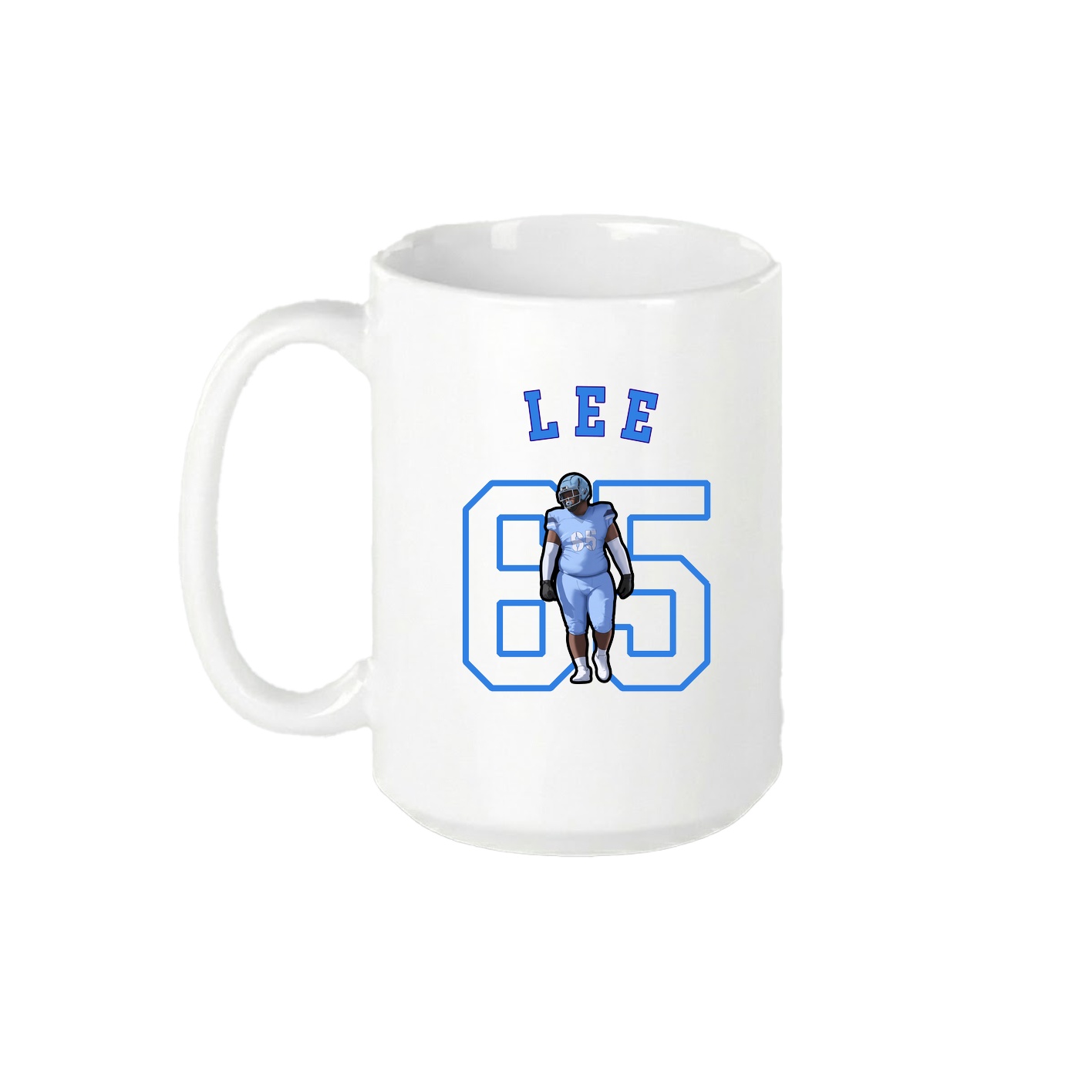 15oz Coffee Mug — Shirsey Arch in White