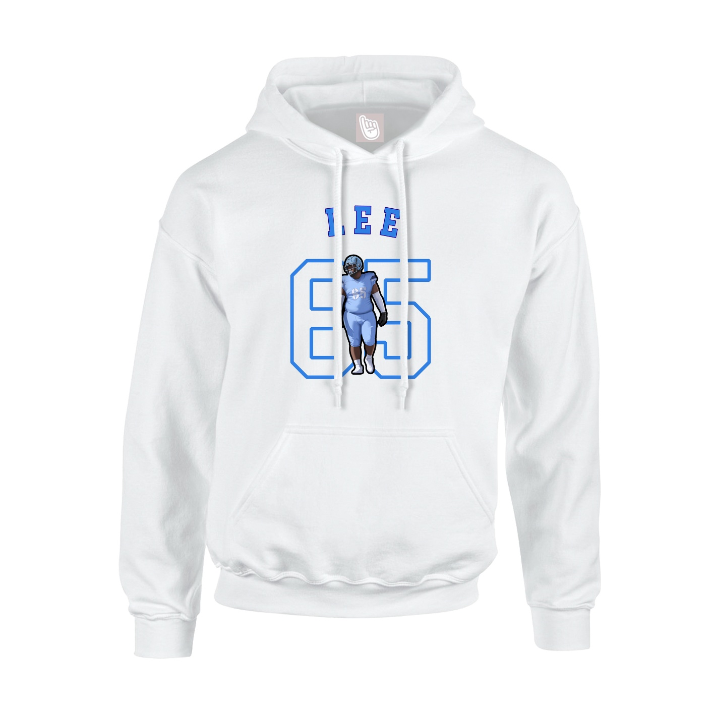 Youth Hoodie — Shirsey Arch in White