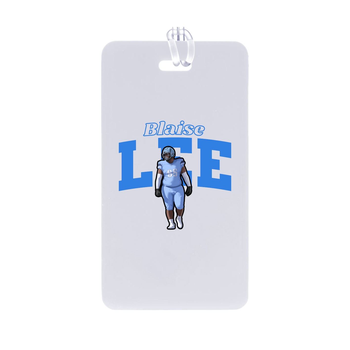 Bag Tag — Name Arch in Classic