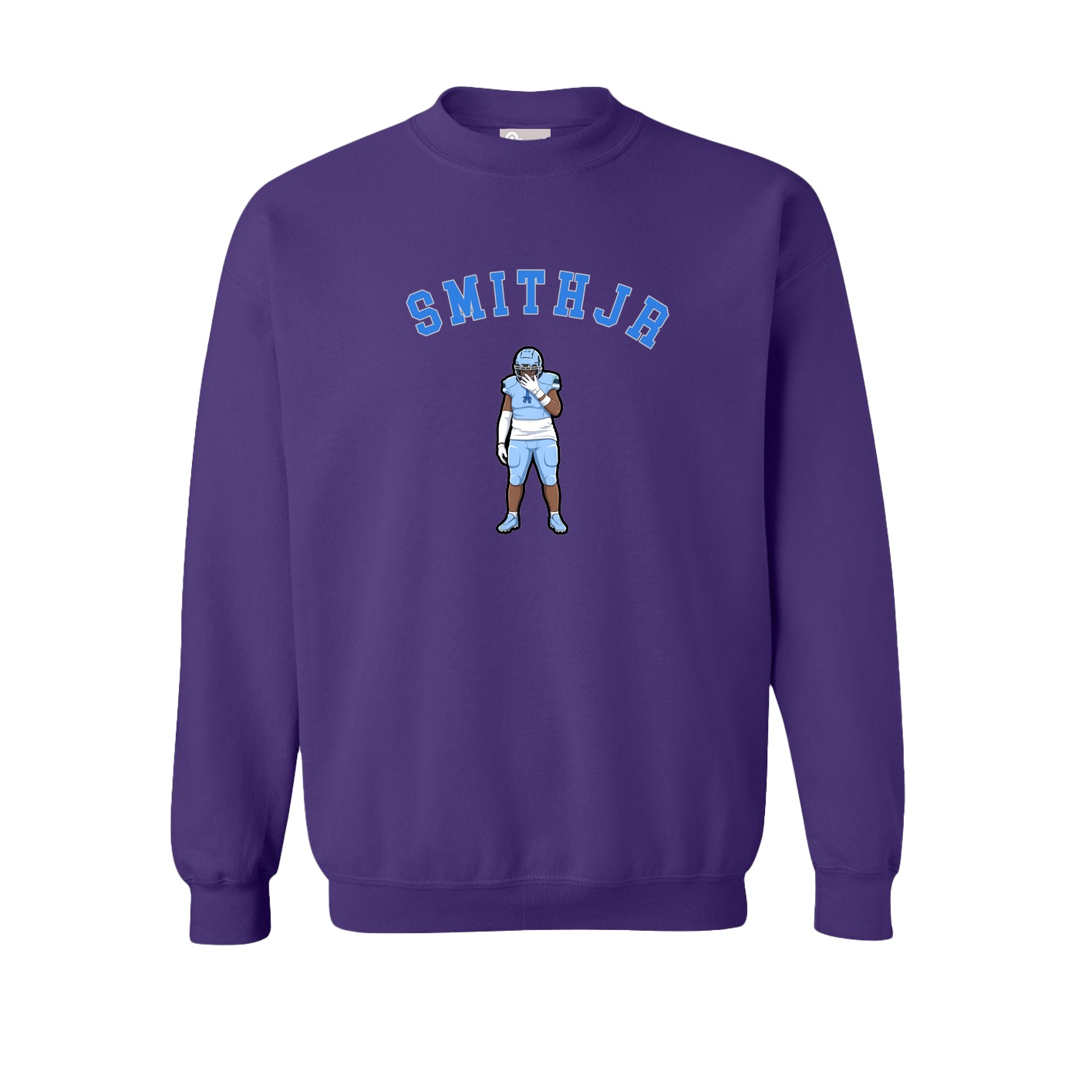Fleece Crew — Shirsey Arch in Purple