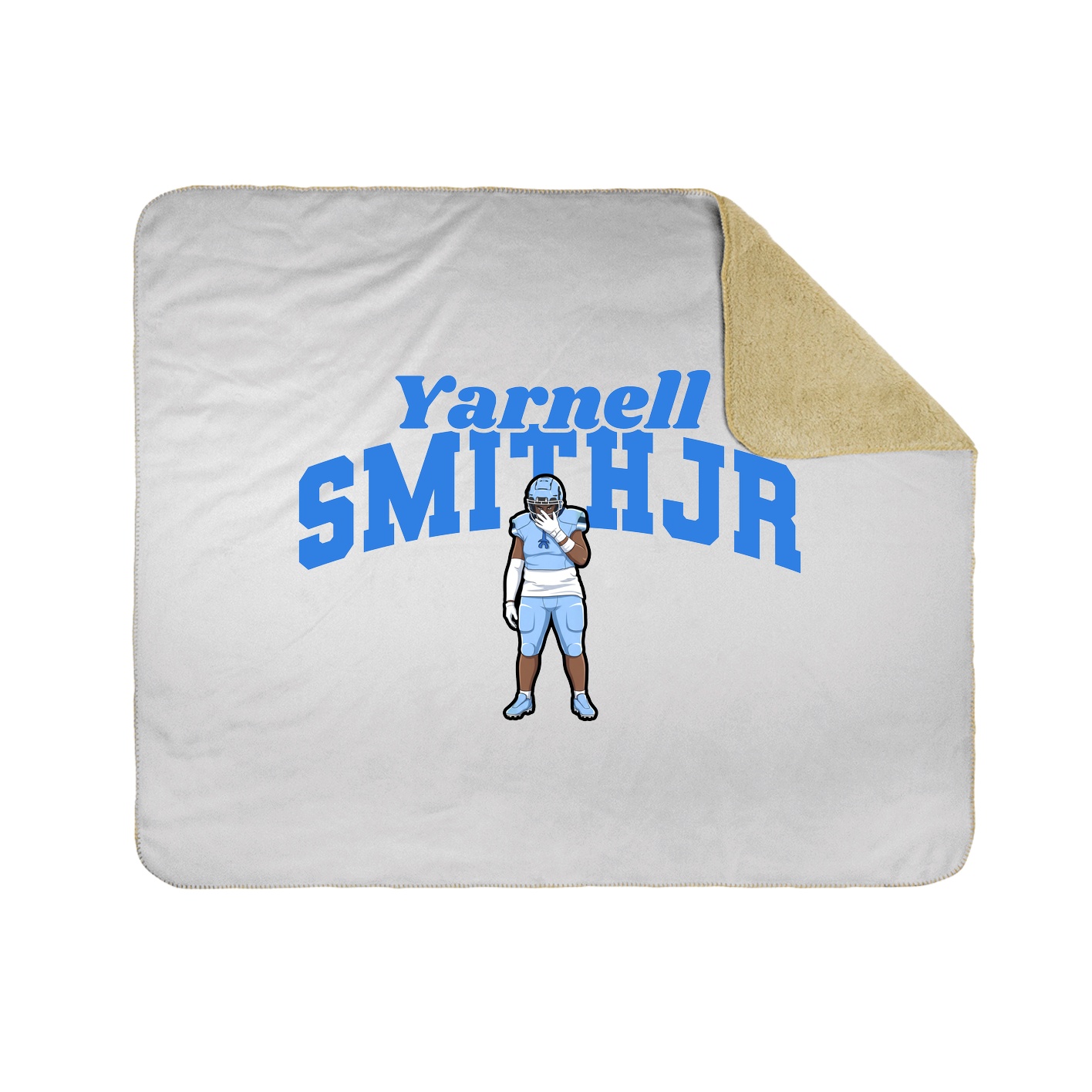 Throw Blanket — Signature Arch in White