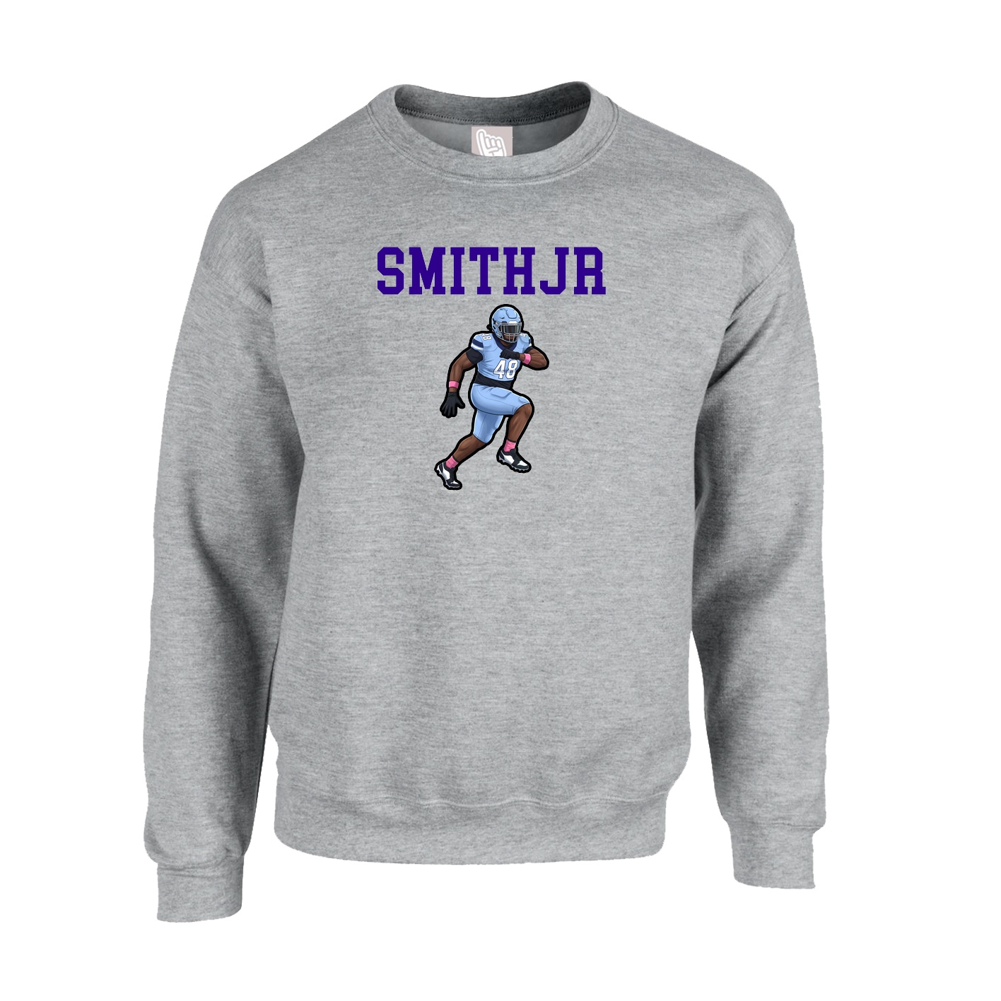 Fleece Crew — Shirsey in Grey