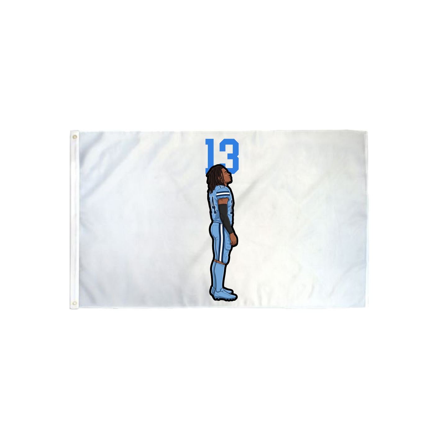 3x5 Flag — Number Top in Classic