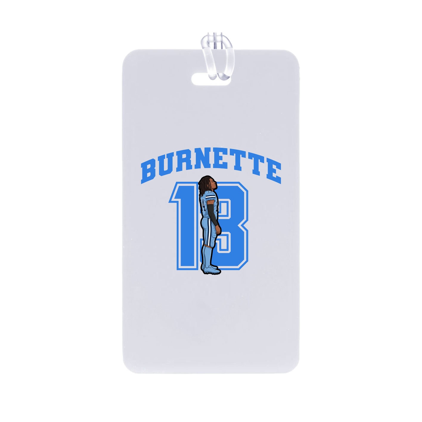 Bag Tag — Number in Classic