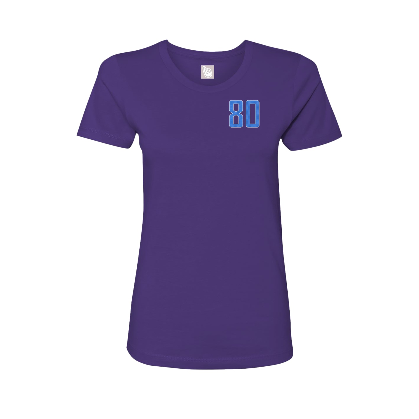 Fitted Women's Tee — Front Shirsy in Purple