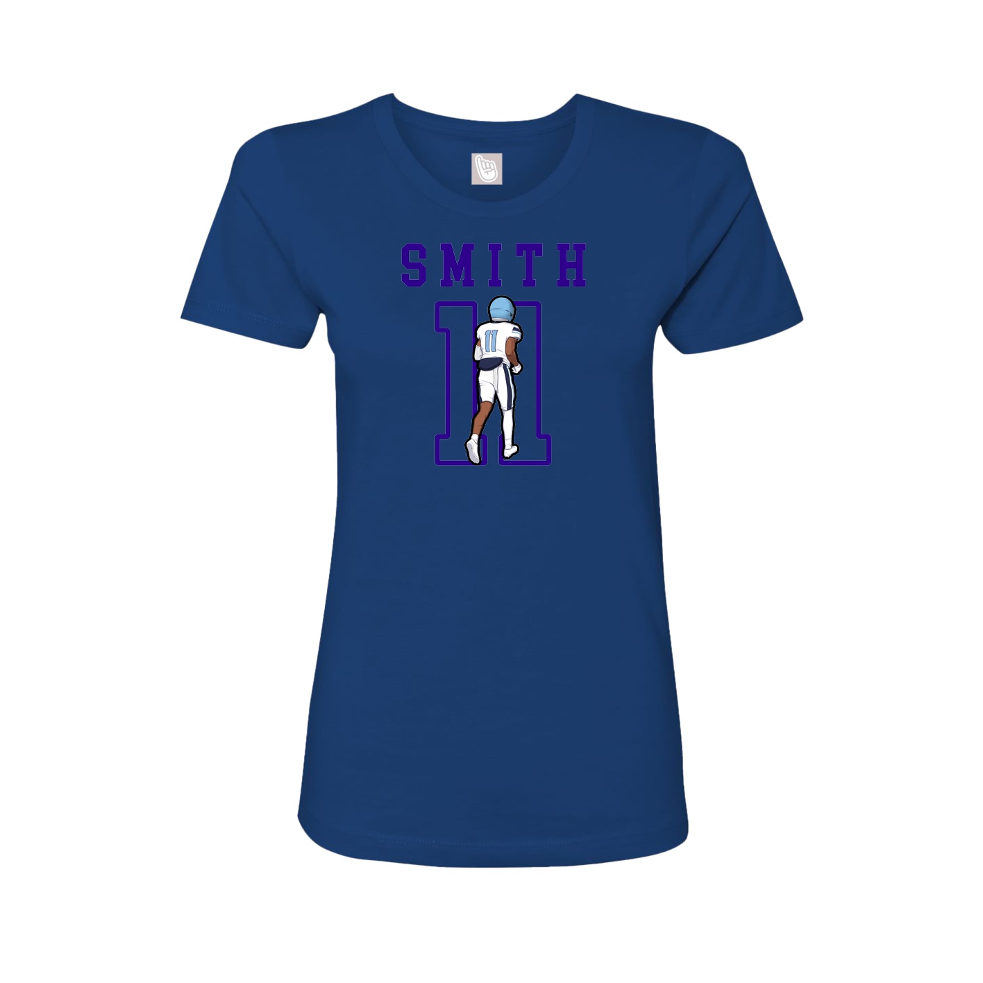 Fitted Women's Tee — Shirsey in Royal