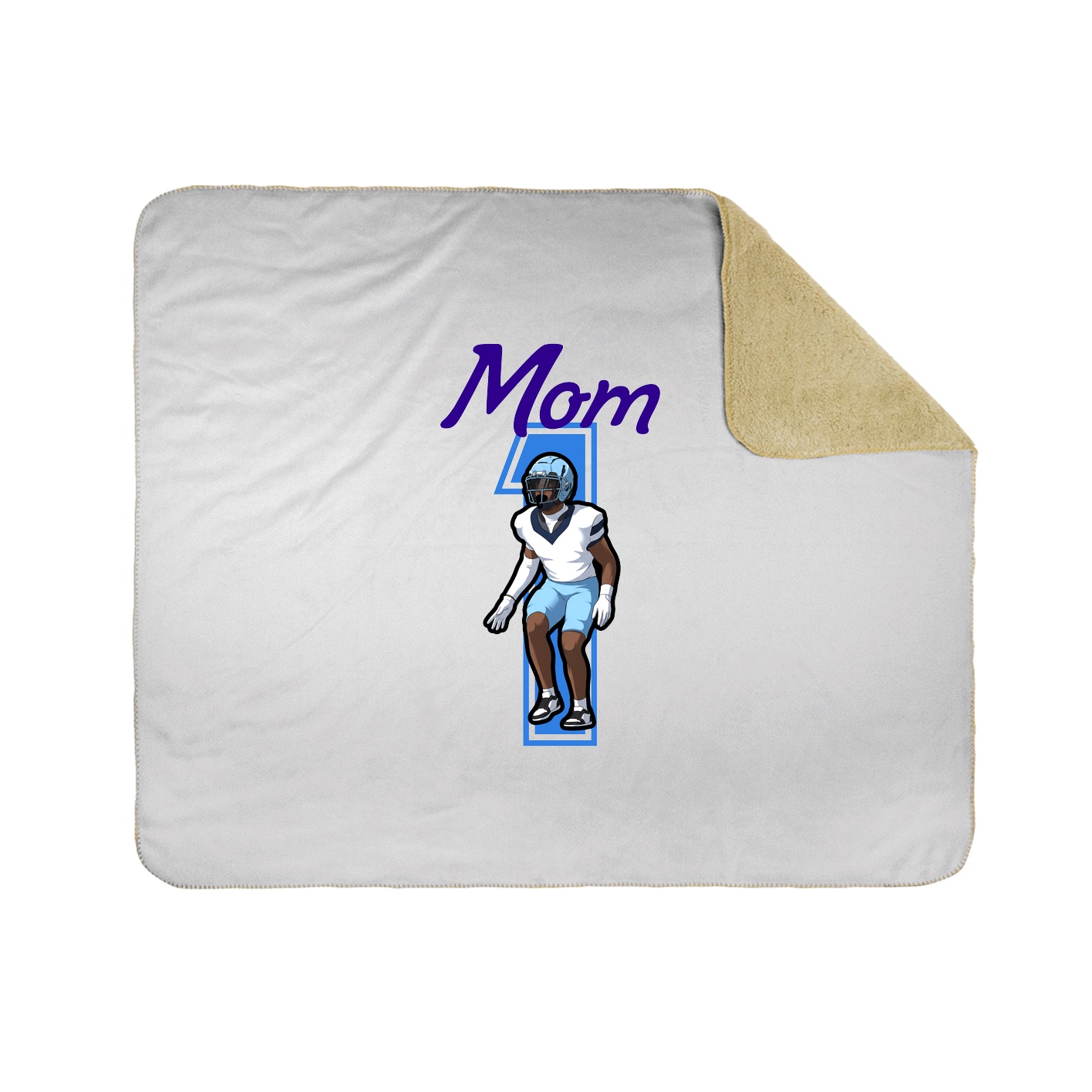 Throw Blanket — Mothers Day Shirsey in White