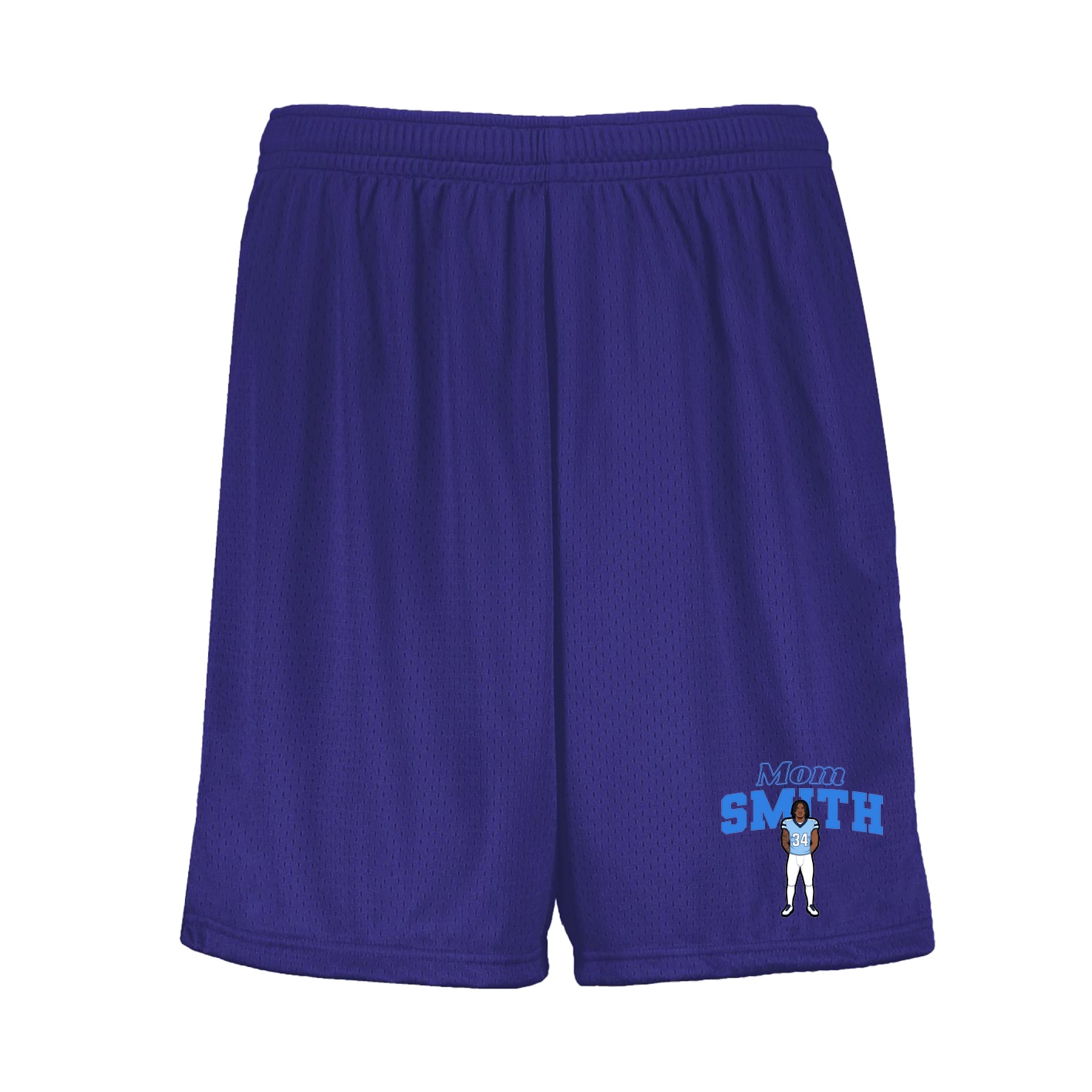 Shorts — Mothers Day Block in Purple