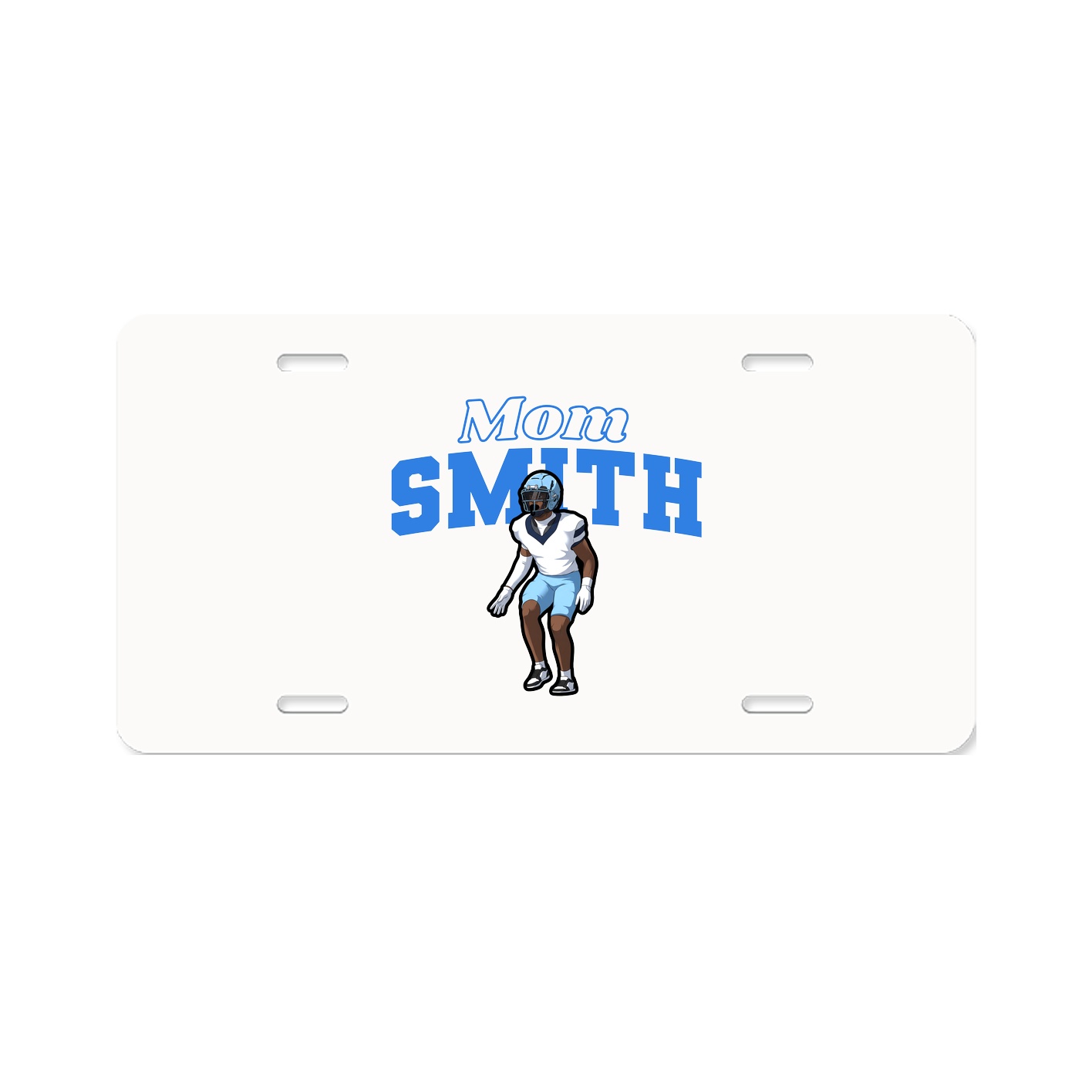 License Plate — Mothers Day Block in Classic
