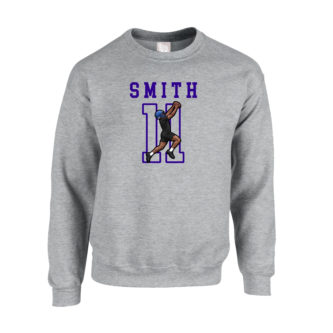 Fleece Crew — Shirsey in Grey