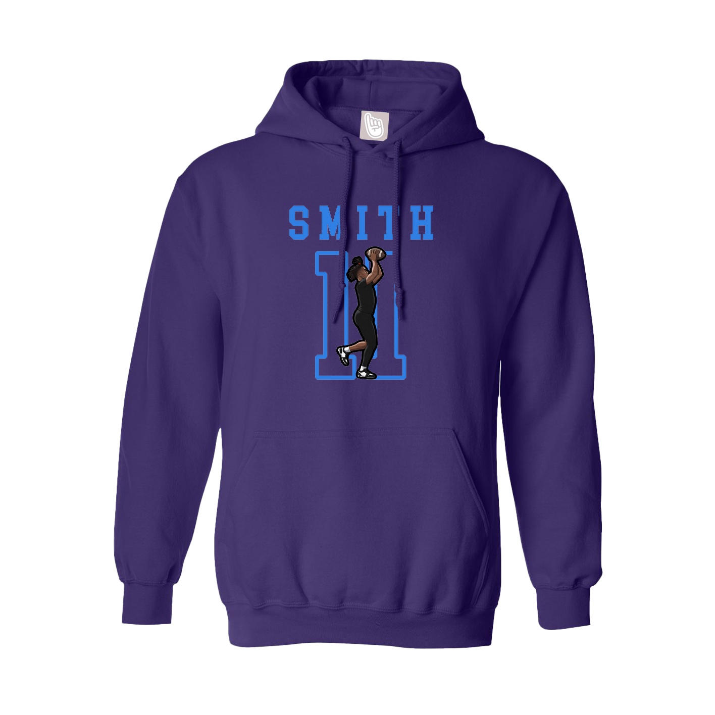 Hoodie — Shirsey in Purple