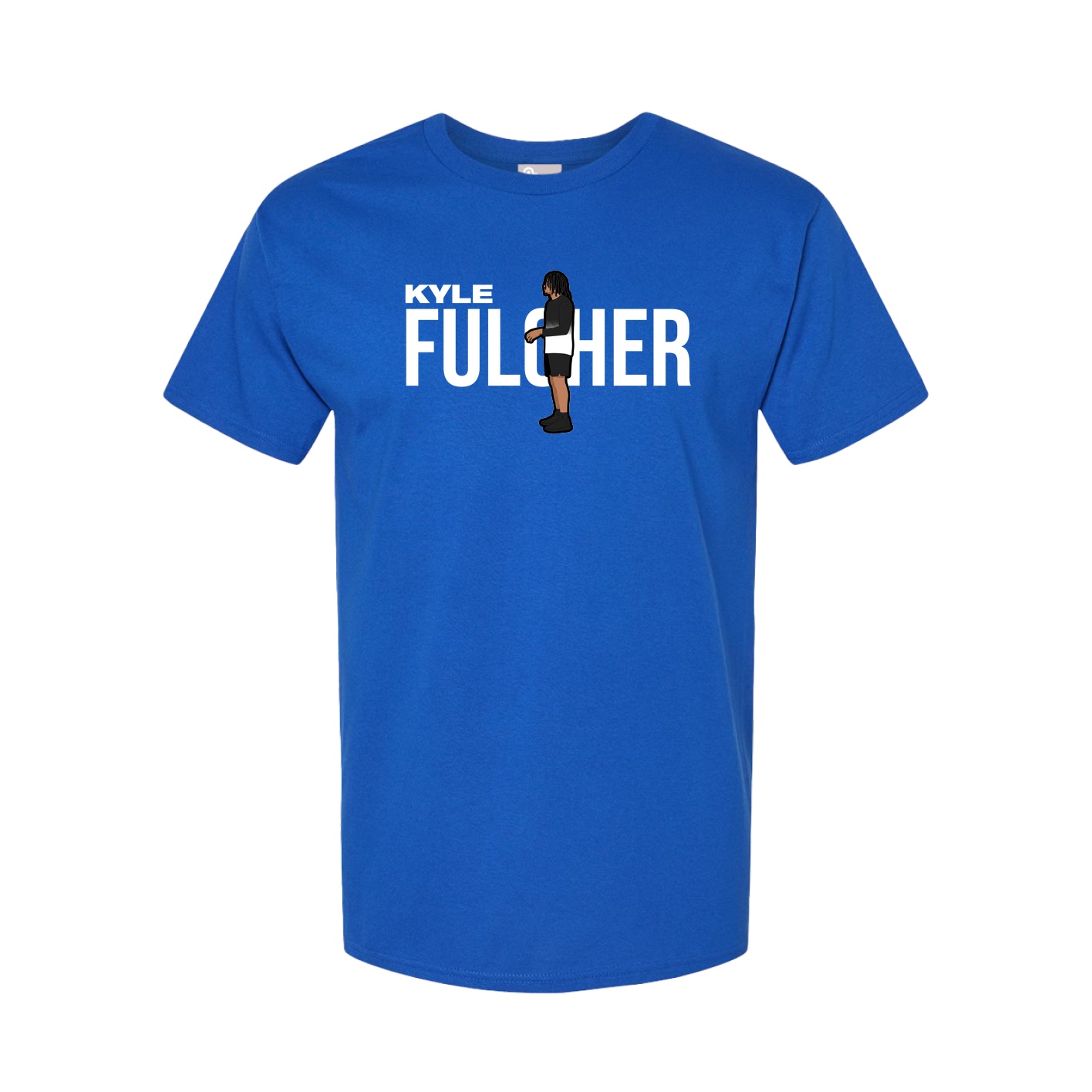 Youth Tee — Player Name in Royal