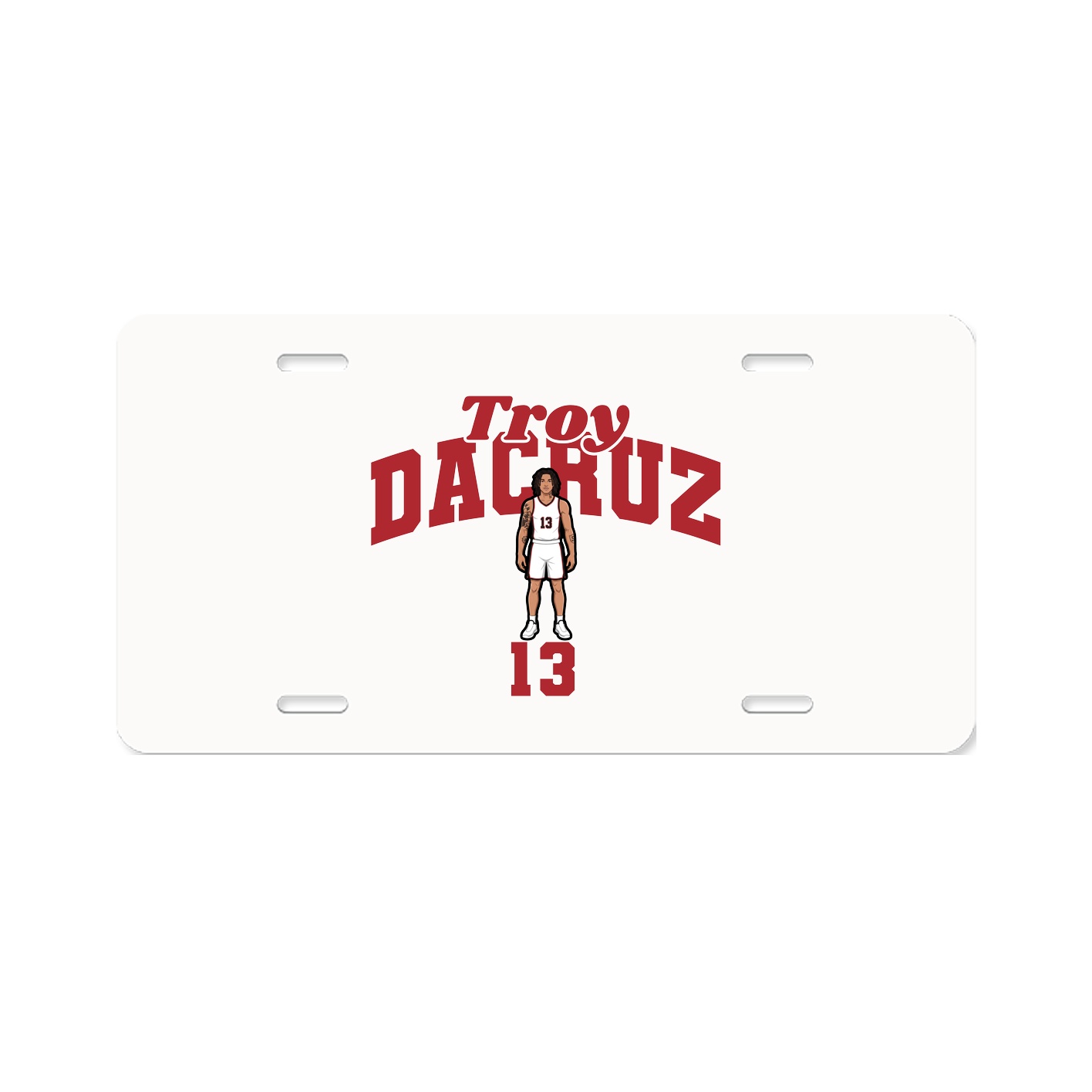 License Plate — Signature Arch in Classic