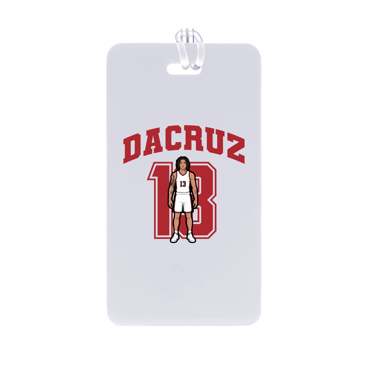 Bag Tag — Number in Classic