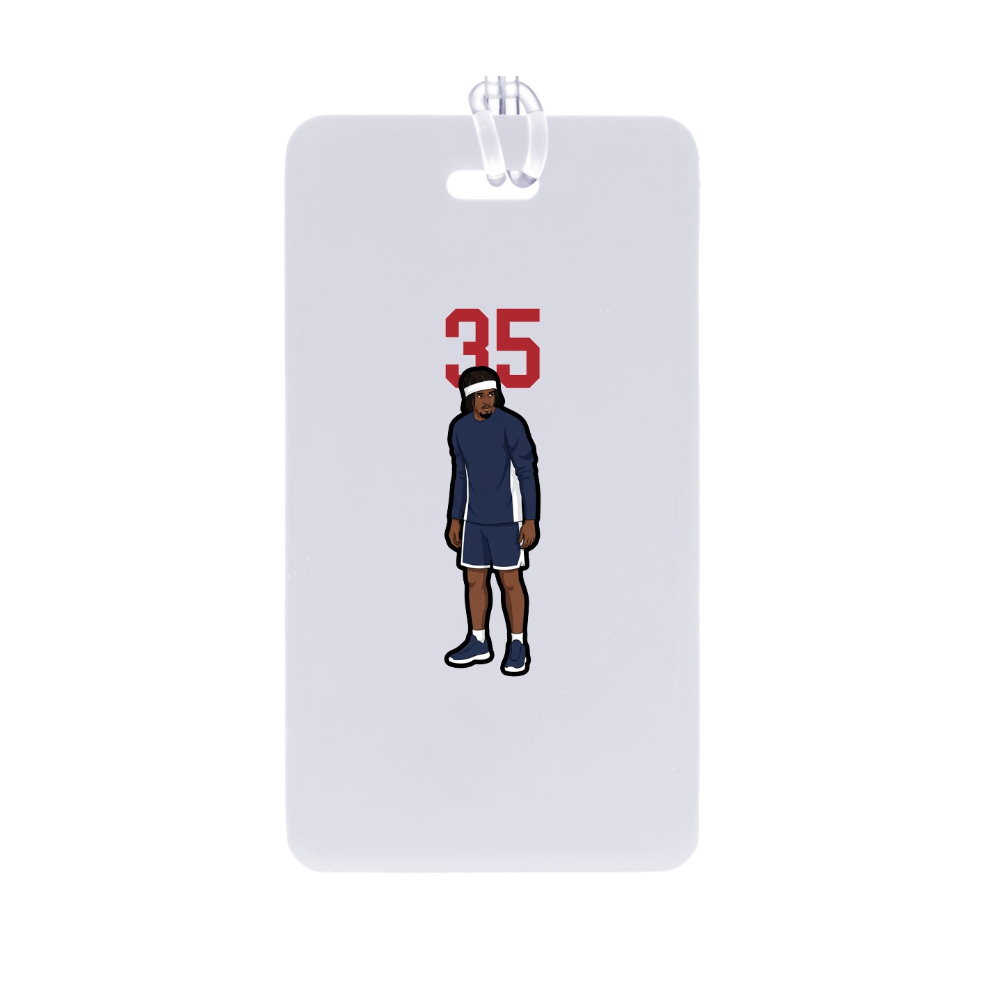 Bag Tag — Number Top in Classic