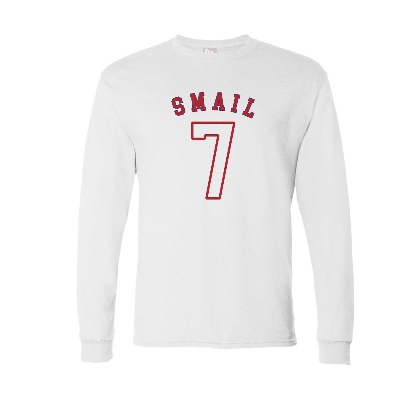 Long Sleeve Tee — Shirsey Arch in White