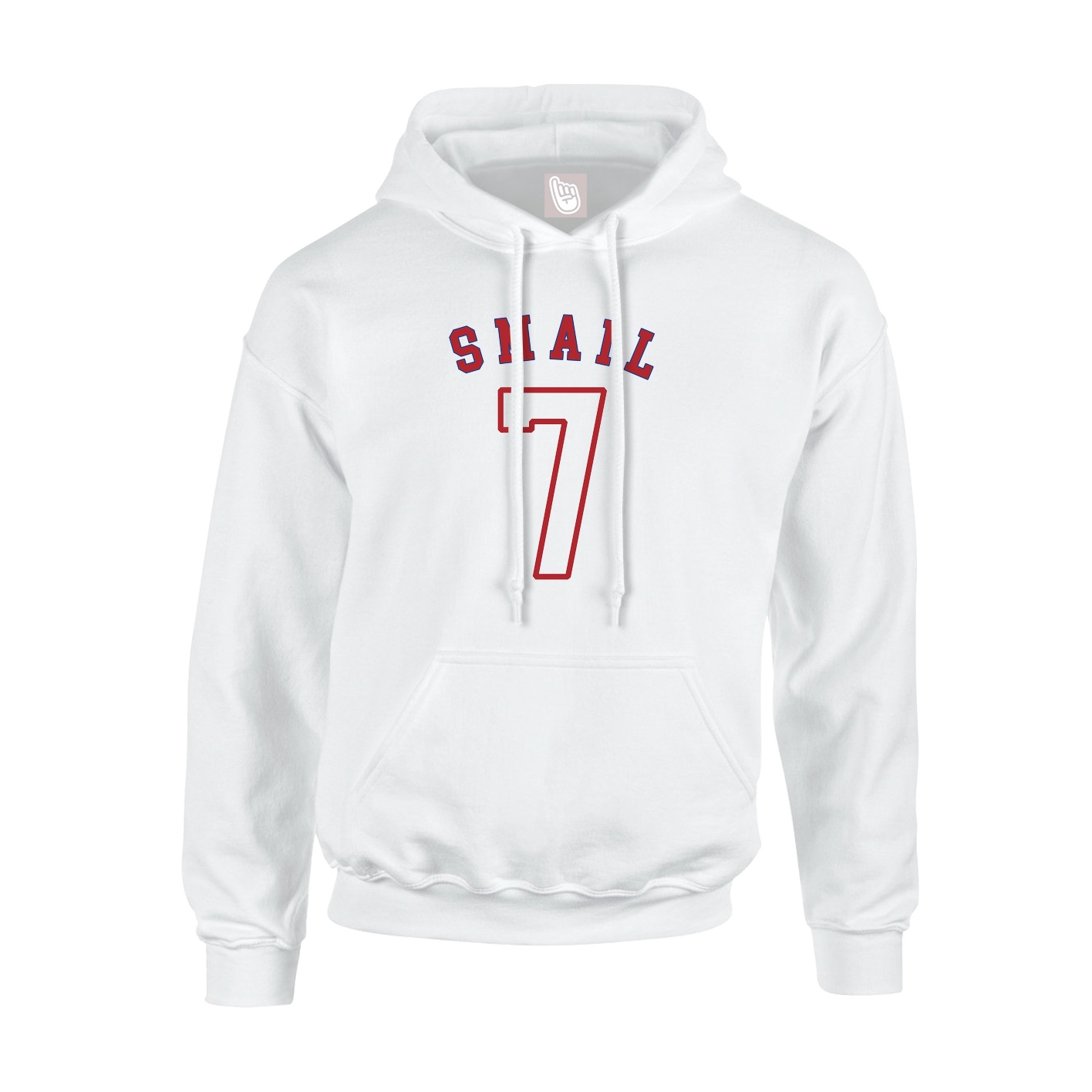 Hoodie — Shirsey Arch in White