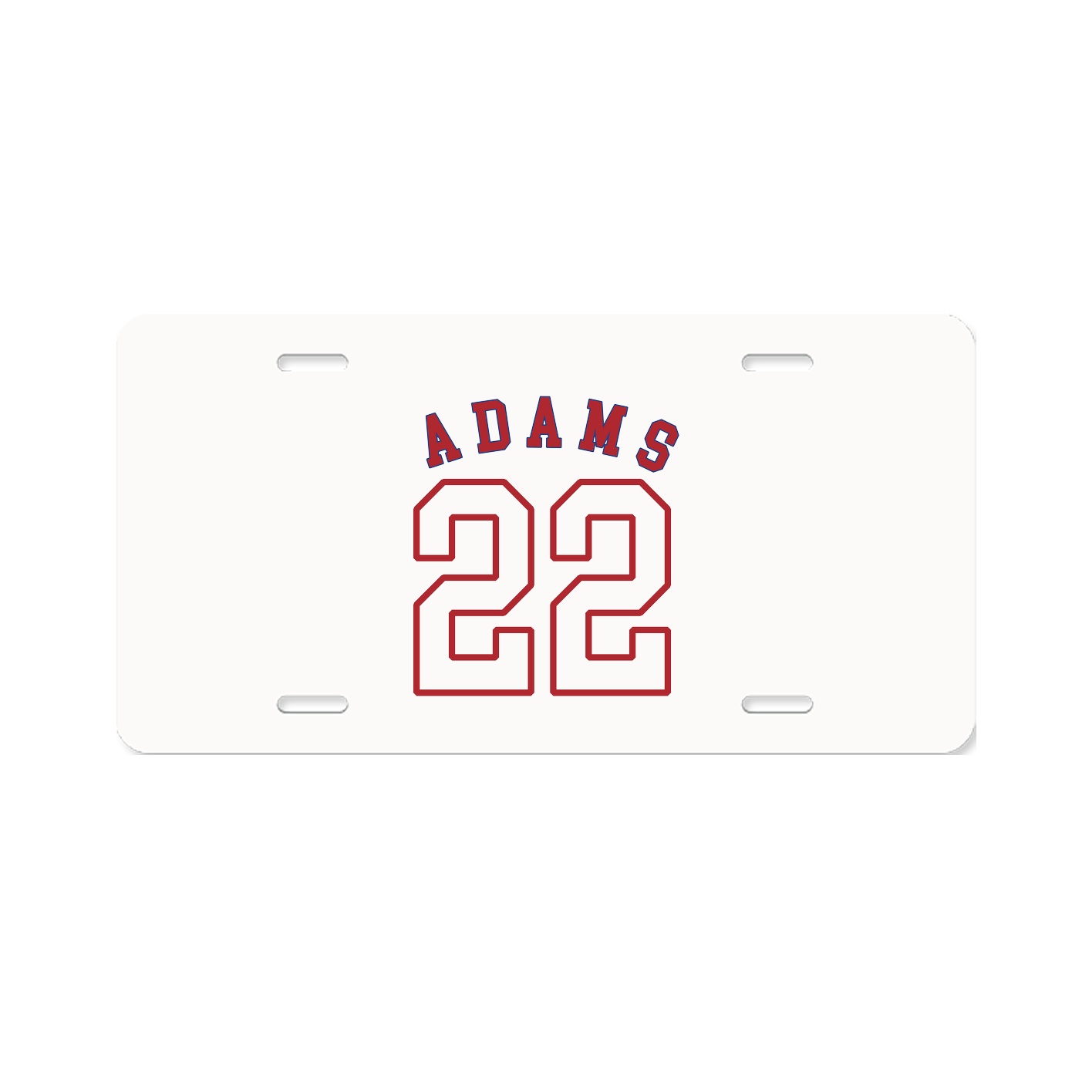 License Plate — Shirsey Arch in Classic