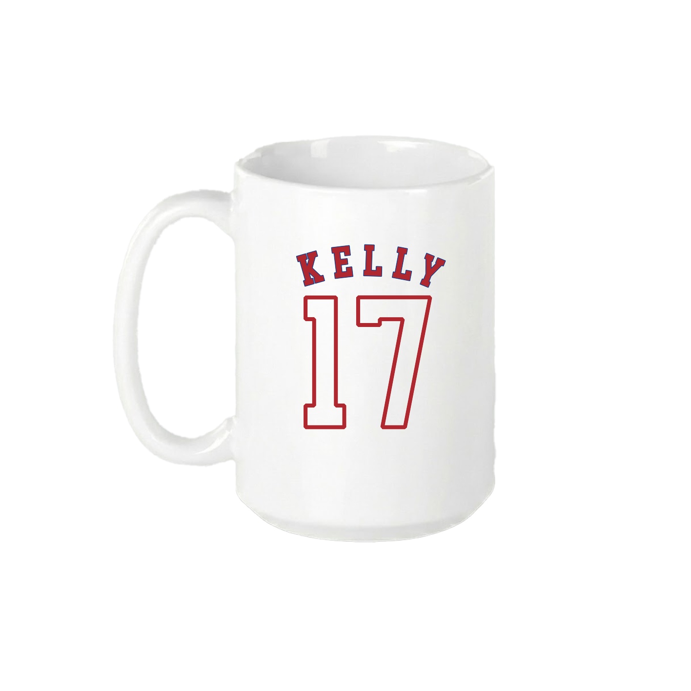 15oz Coffee Mug — Shirsey Arch in White