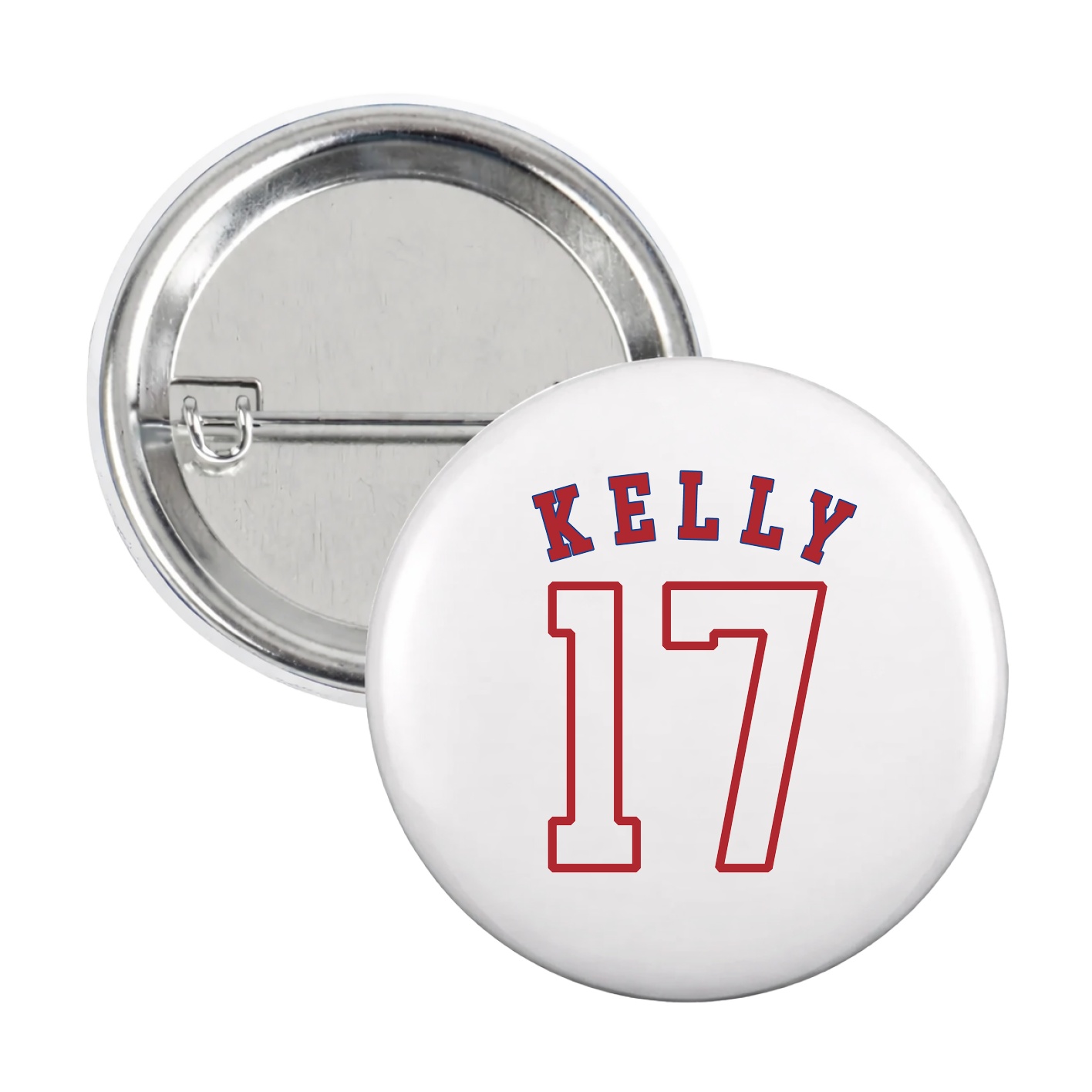 Game Day Button — Shirsey Arch in White