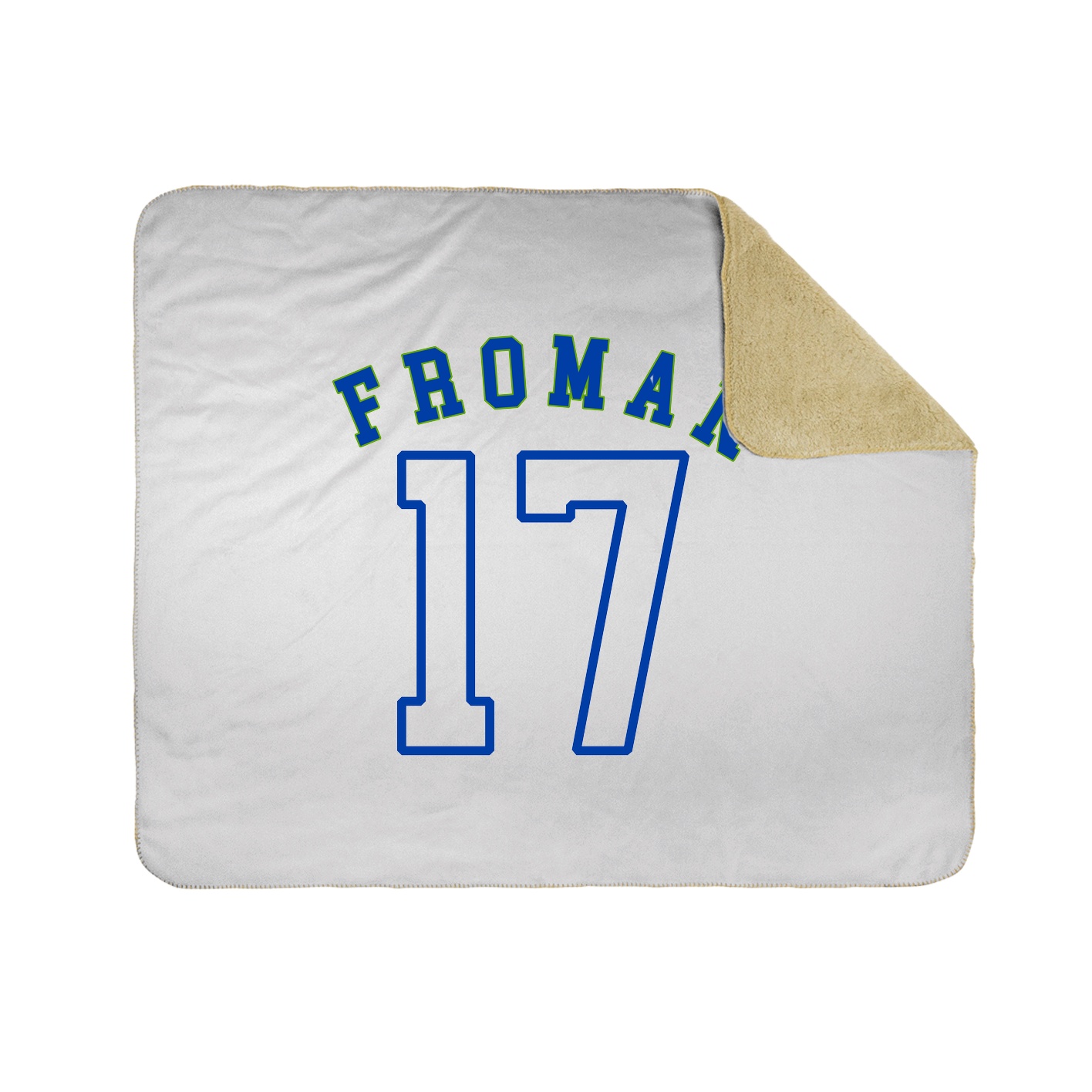Throw Blanket — Shirsey Arch in White