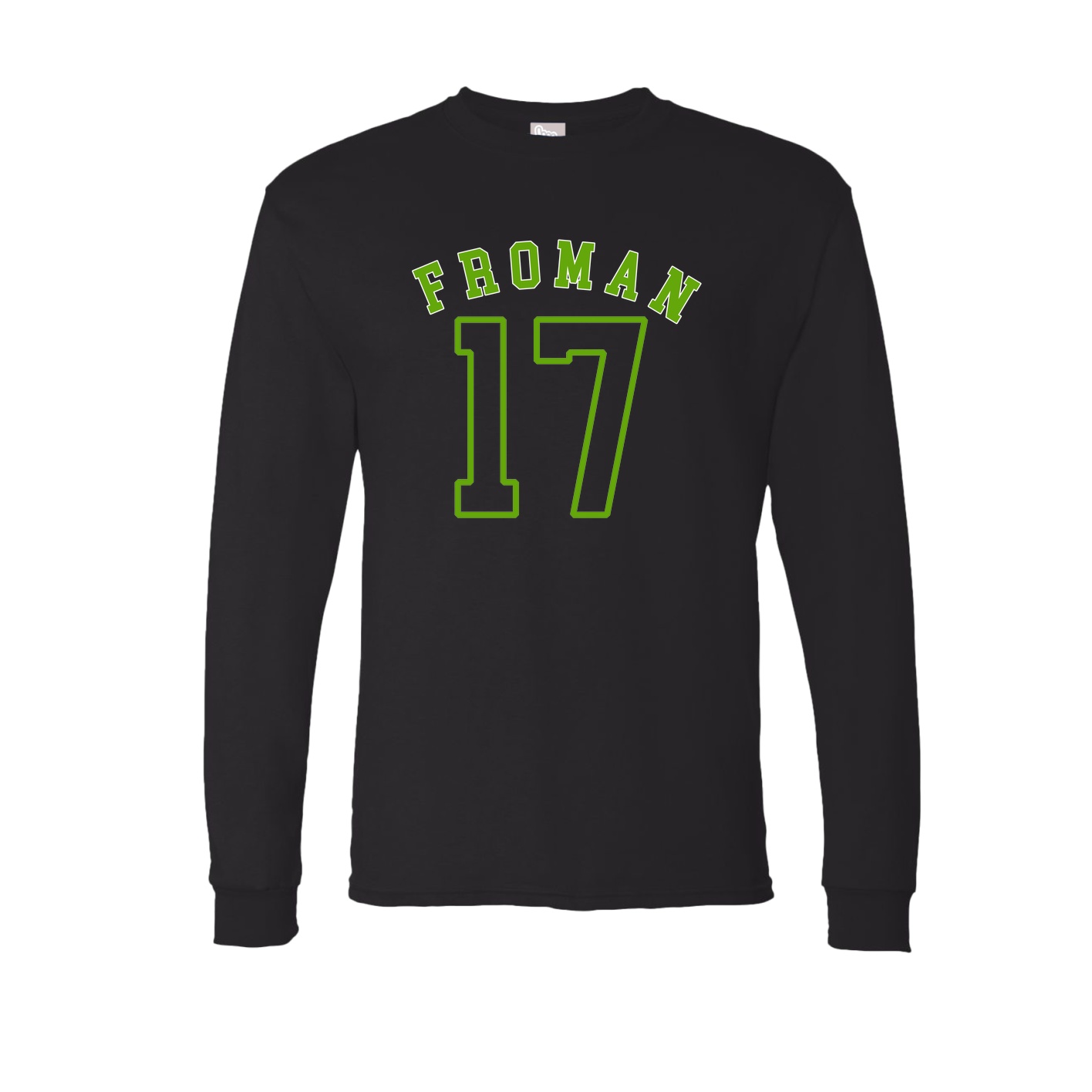 Long Sleeve Tee — Shirsey Arch in Black