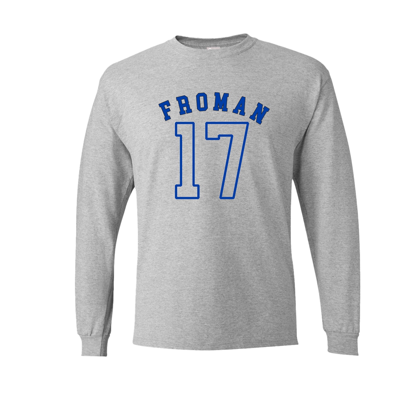 Long Sleeve Tee — Shirsey Arch in Grey