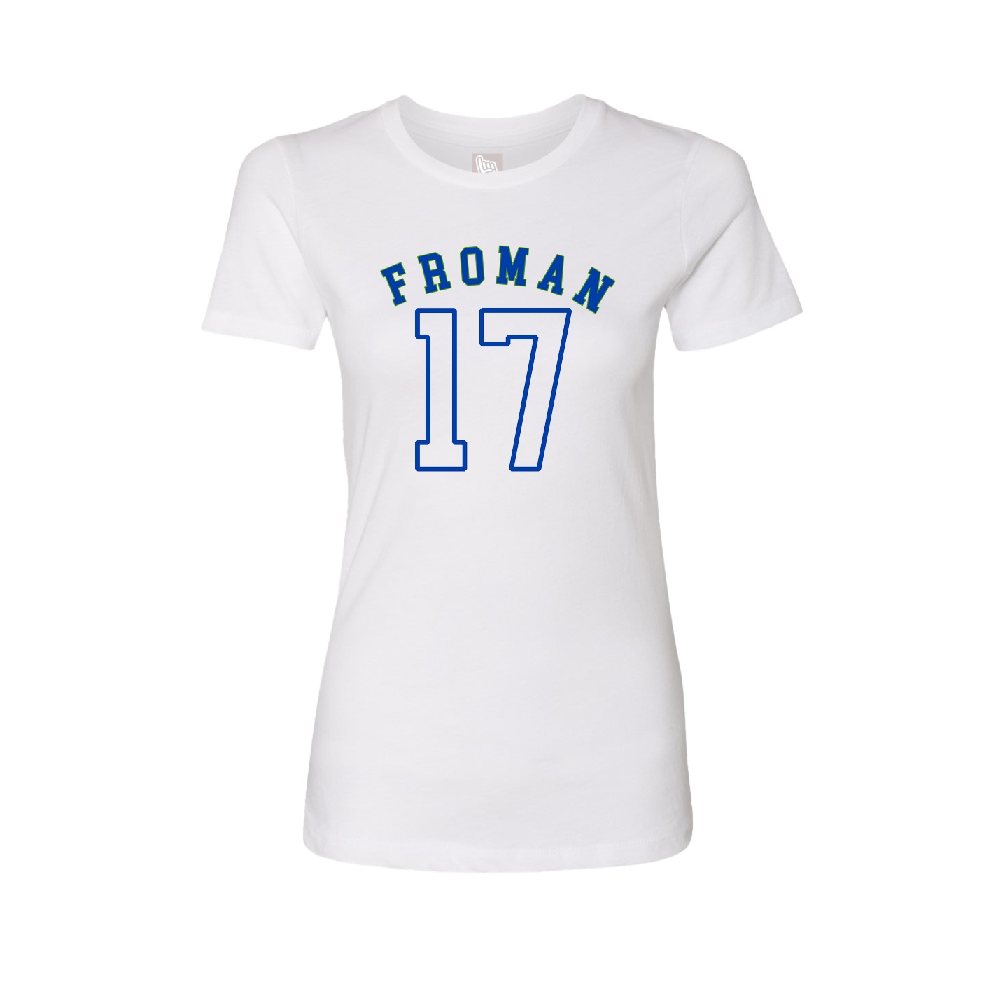 Womens Tee — Shirsey Arch in White
