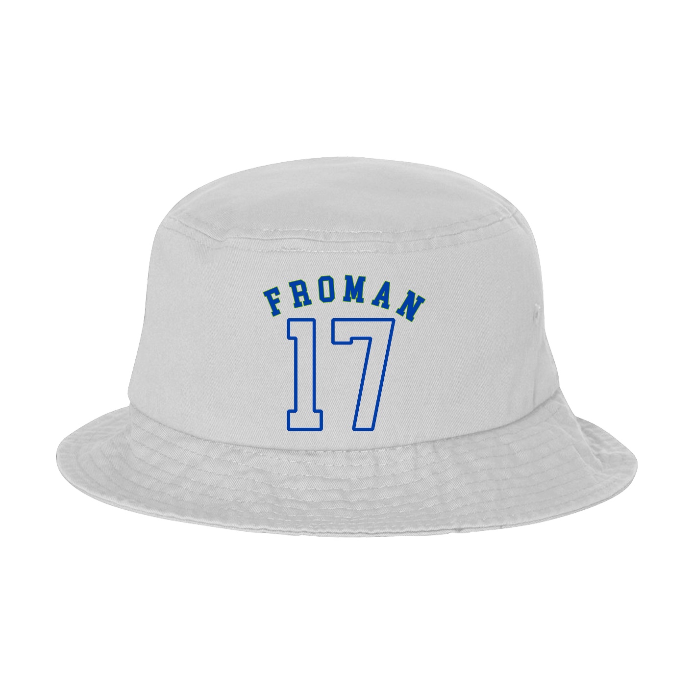Bucket Cap — Shirsey Arch in White