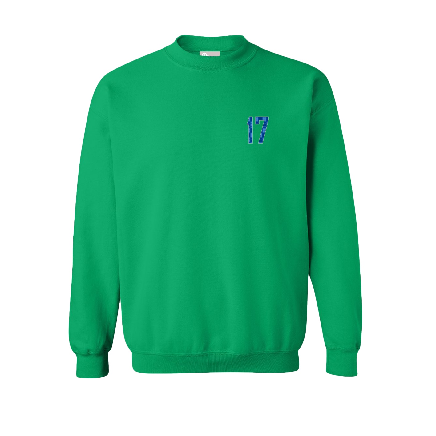 Fleece Crew — Front Shirsy in Green