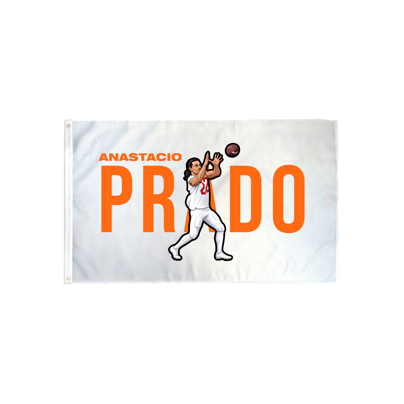 3x5 Flag — Player Name in Classic