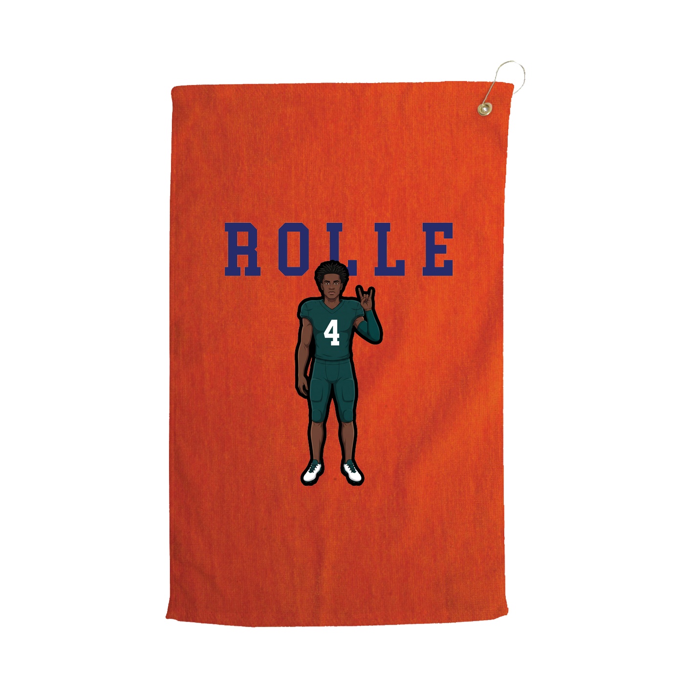 Golf Towel — Shirsey in Orange