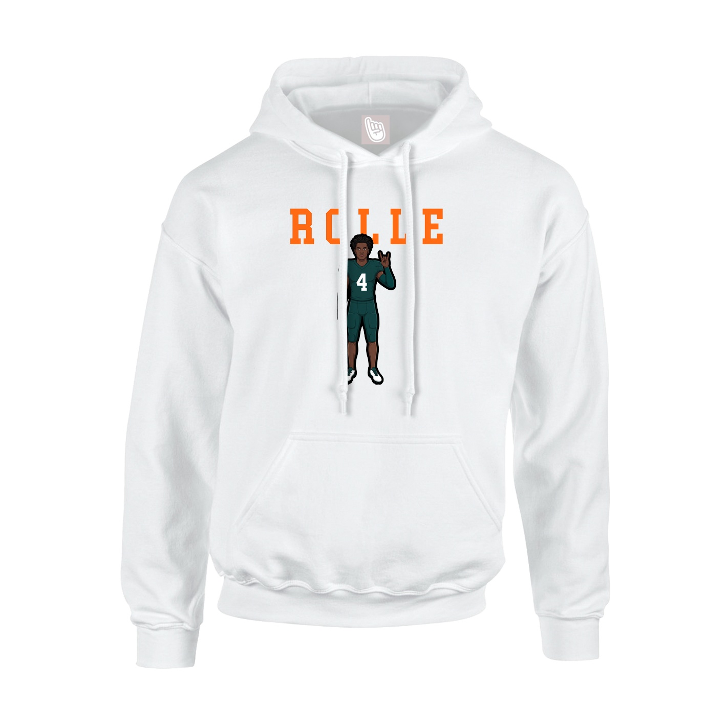 Youth Hoodie — Shirsey in White