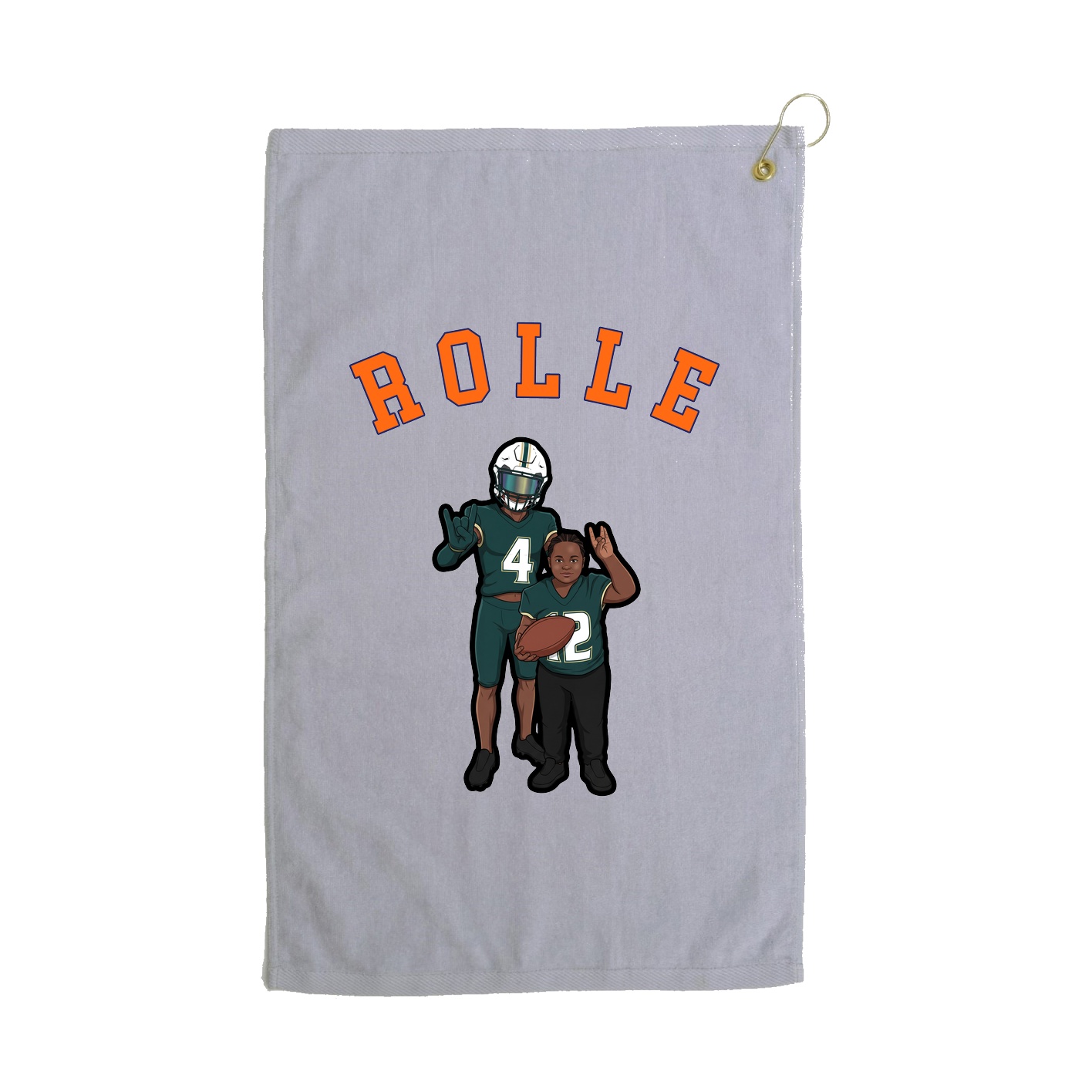 Golf Towel — Shirsey Arch in Grey