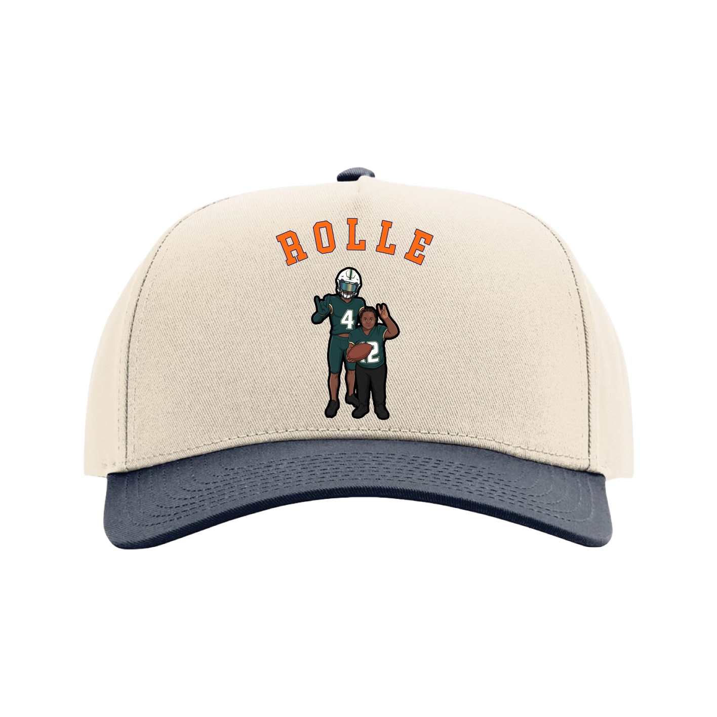 Full Fabric Five-Panel Champ Cap
