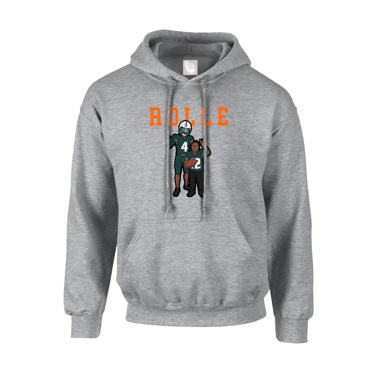 Hoodie — Shirsey in Grey