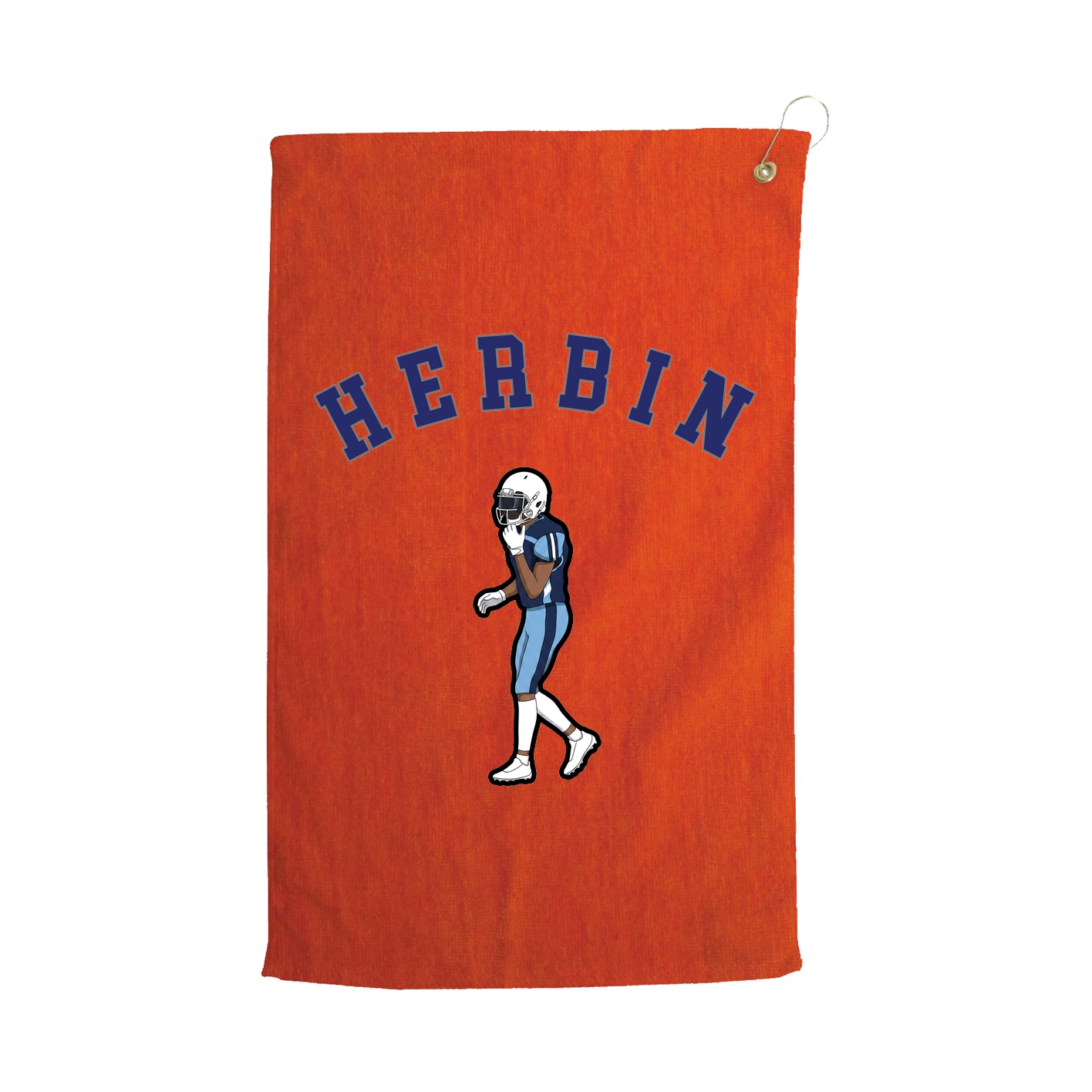 Golf Towel — Shirsey Arch in Orange