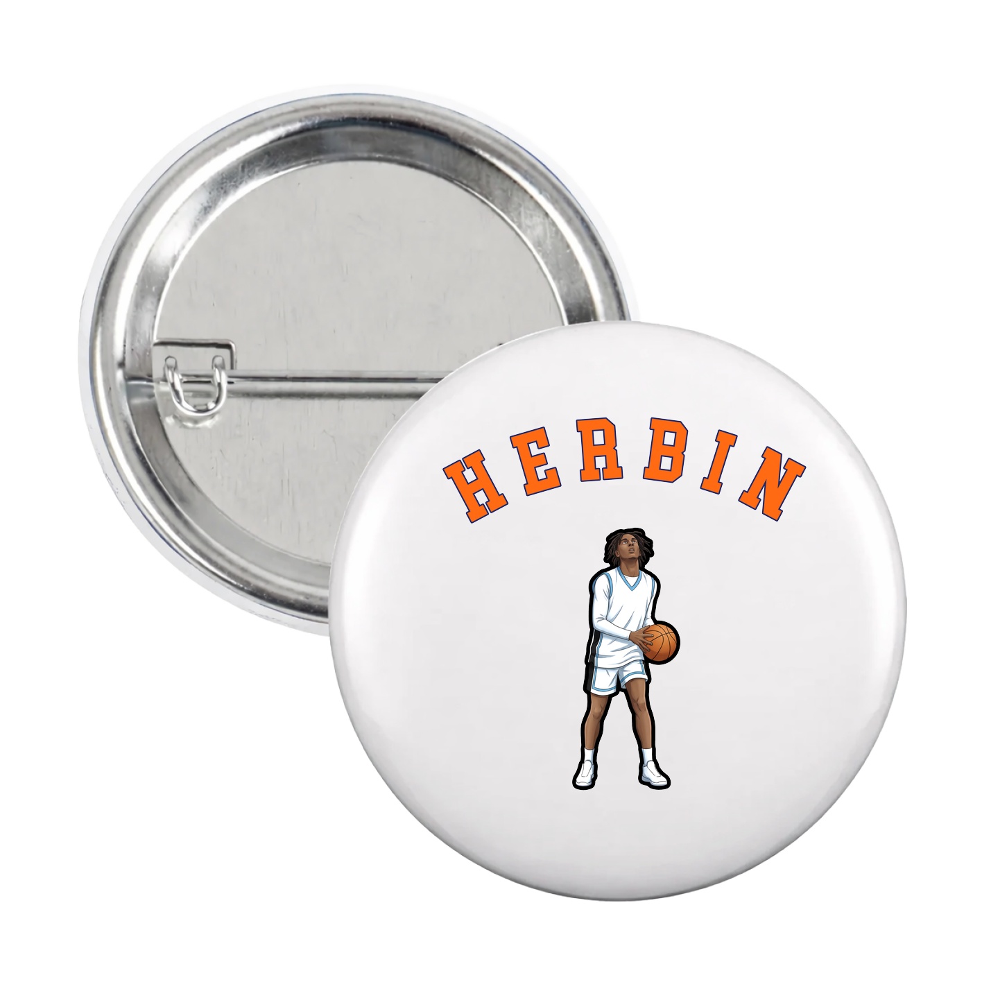 Game Day Button — Shirsey Arch in White